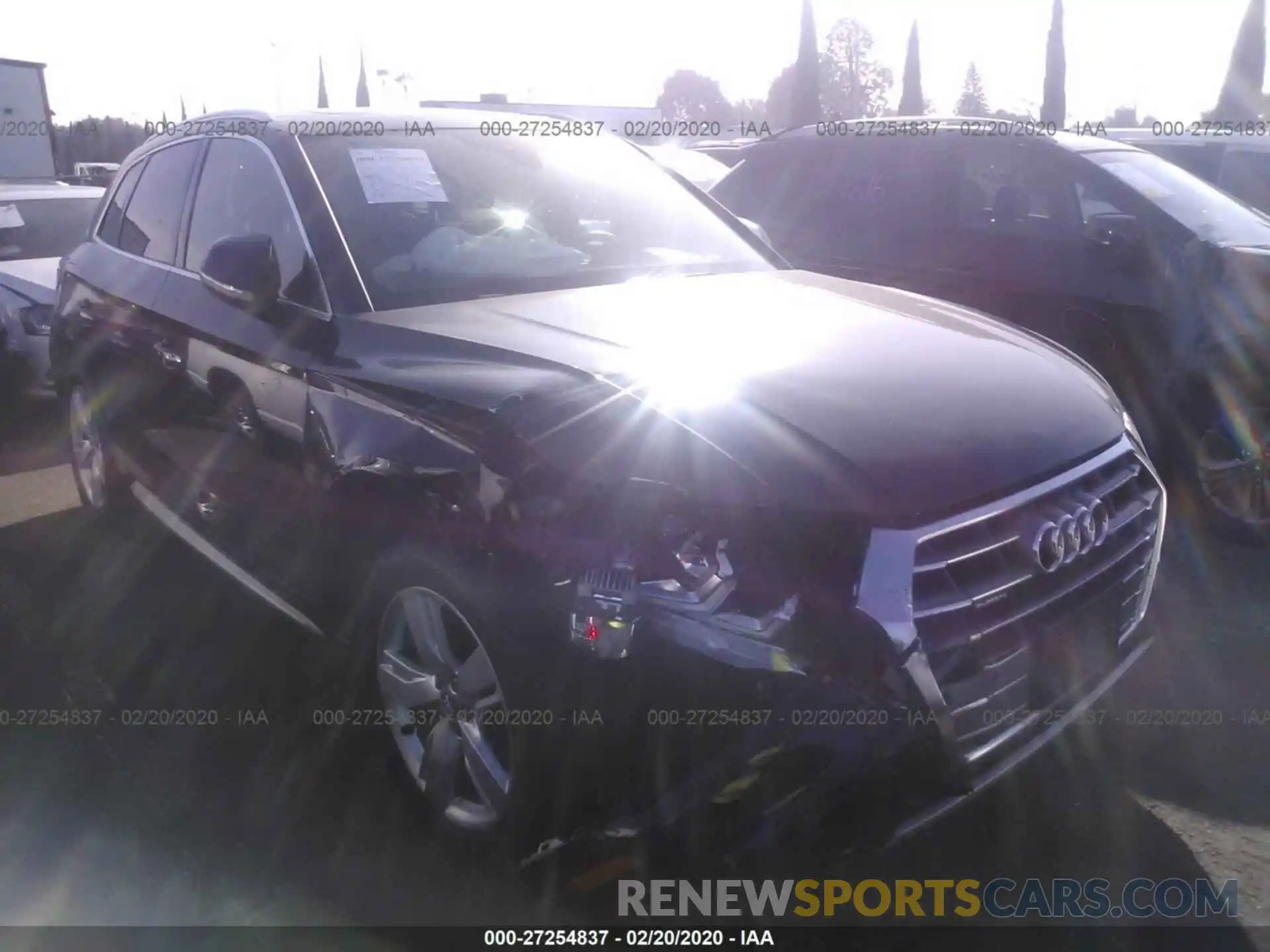 1 Photograph of a damaged car WA1BNAFY9K2041340 AUDI Q5 2019