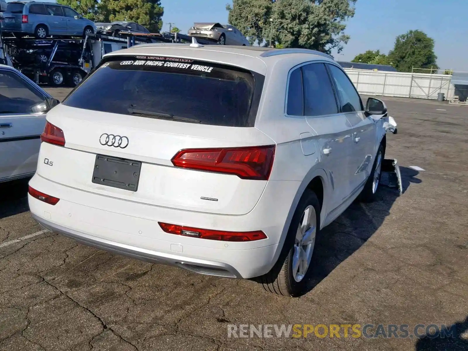 4 Photograph of a damaged car WA1BNAFY9K2045176 AUDI Q5 2019