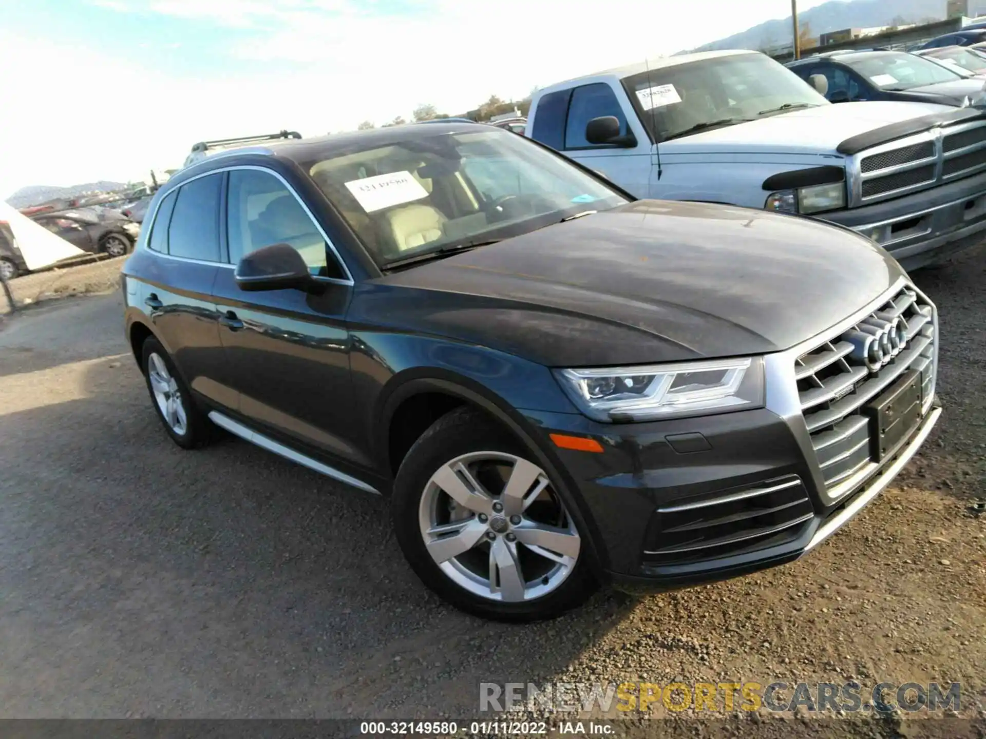 1 Photograph of a damaged car WA1BNAFY9K2066240 AUDI Q5 2019