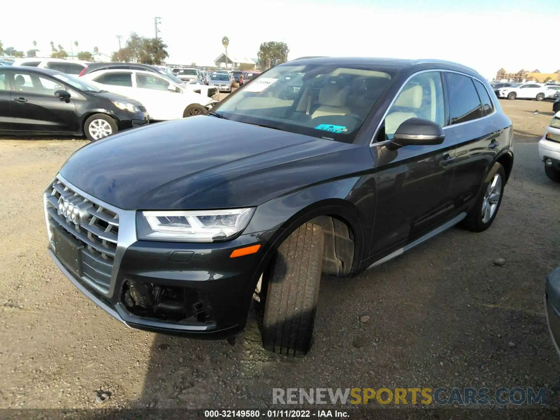 2 Photograph of a damaged car WA1BNAFY9K2066240 AUDI Q5 2019