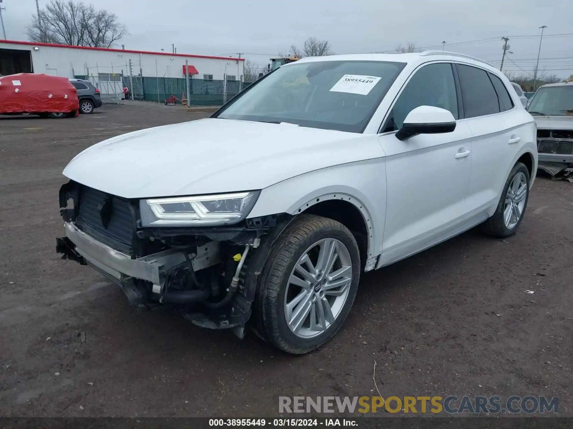 2 Фотография поврежденного автомобиля WA1BNAFY9K2068487 AUDI Q5 2019