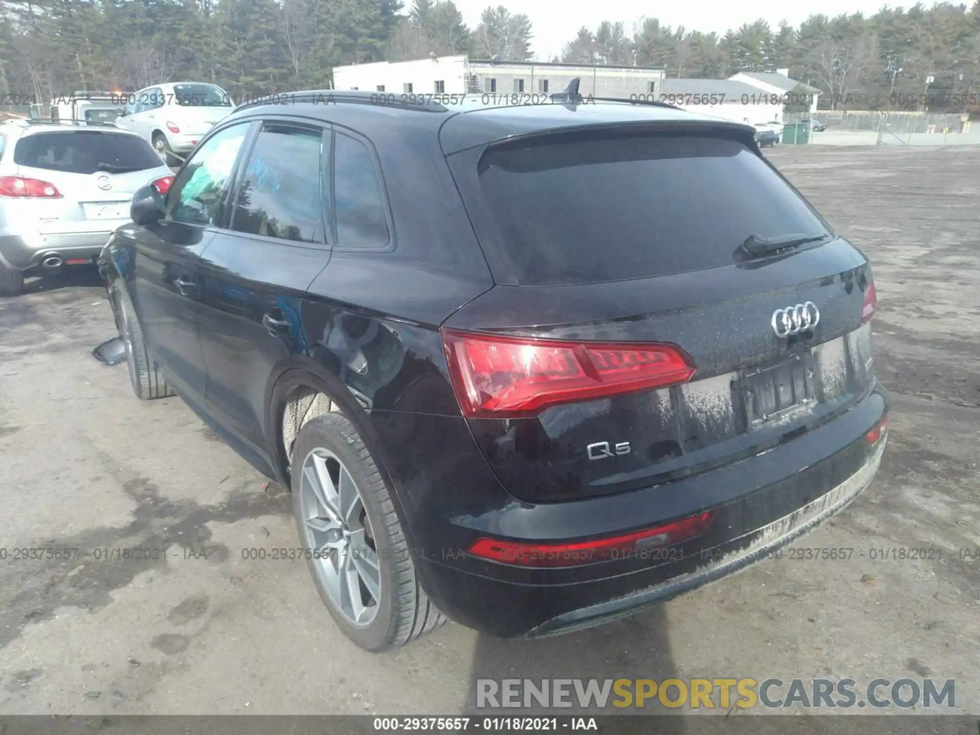 3 Фотография поврежденного автомобиля WA1BNAFY9K2069462 AUDI Q5 2019