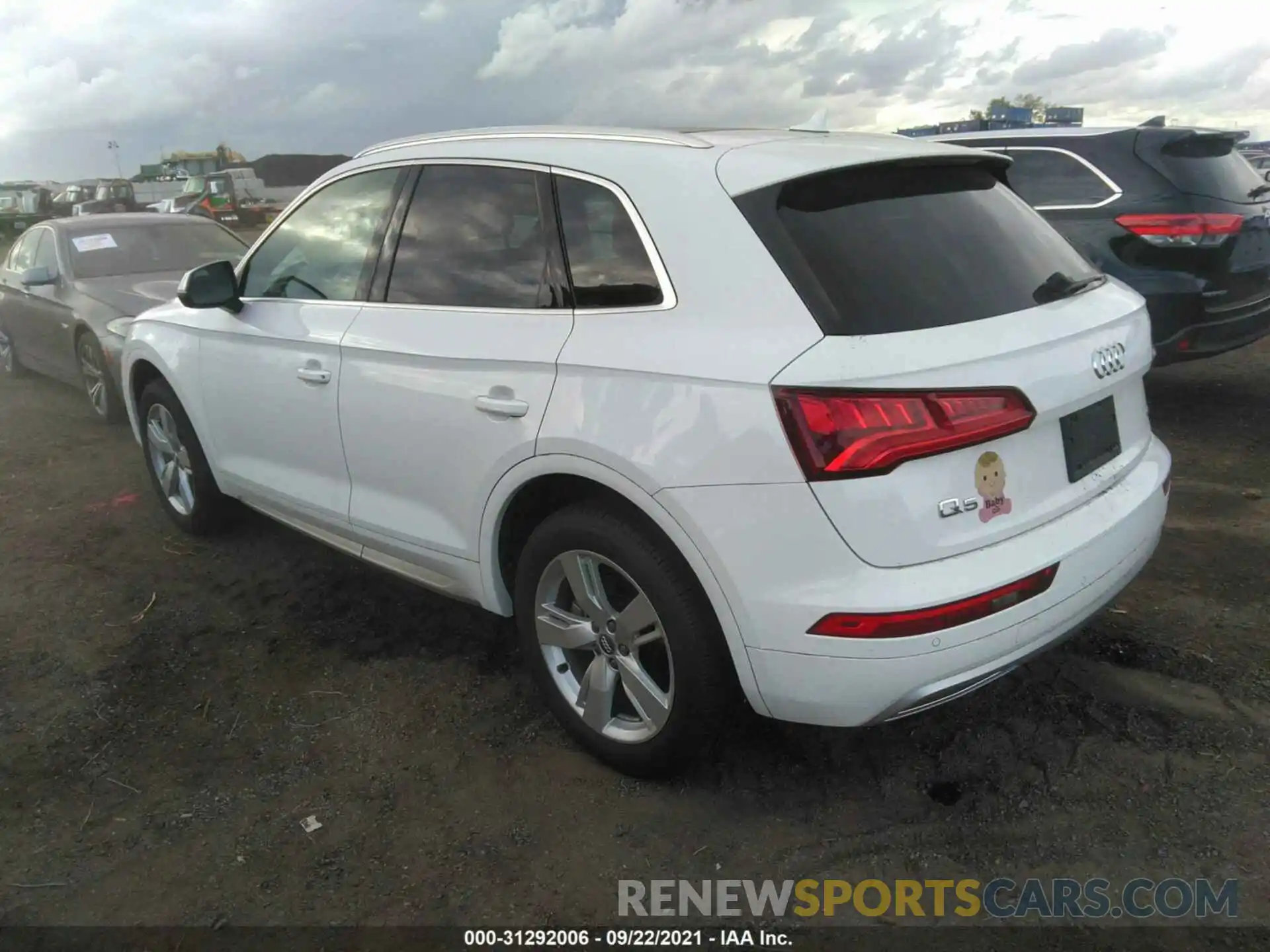 3 Фотография поврежденного автомобиля WA1BNAFY9K2070904 AUDI Q5 2019