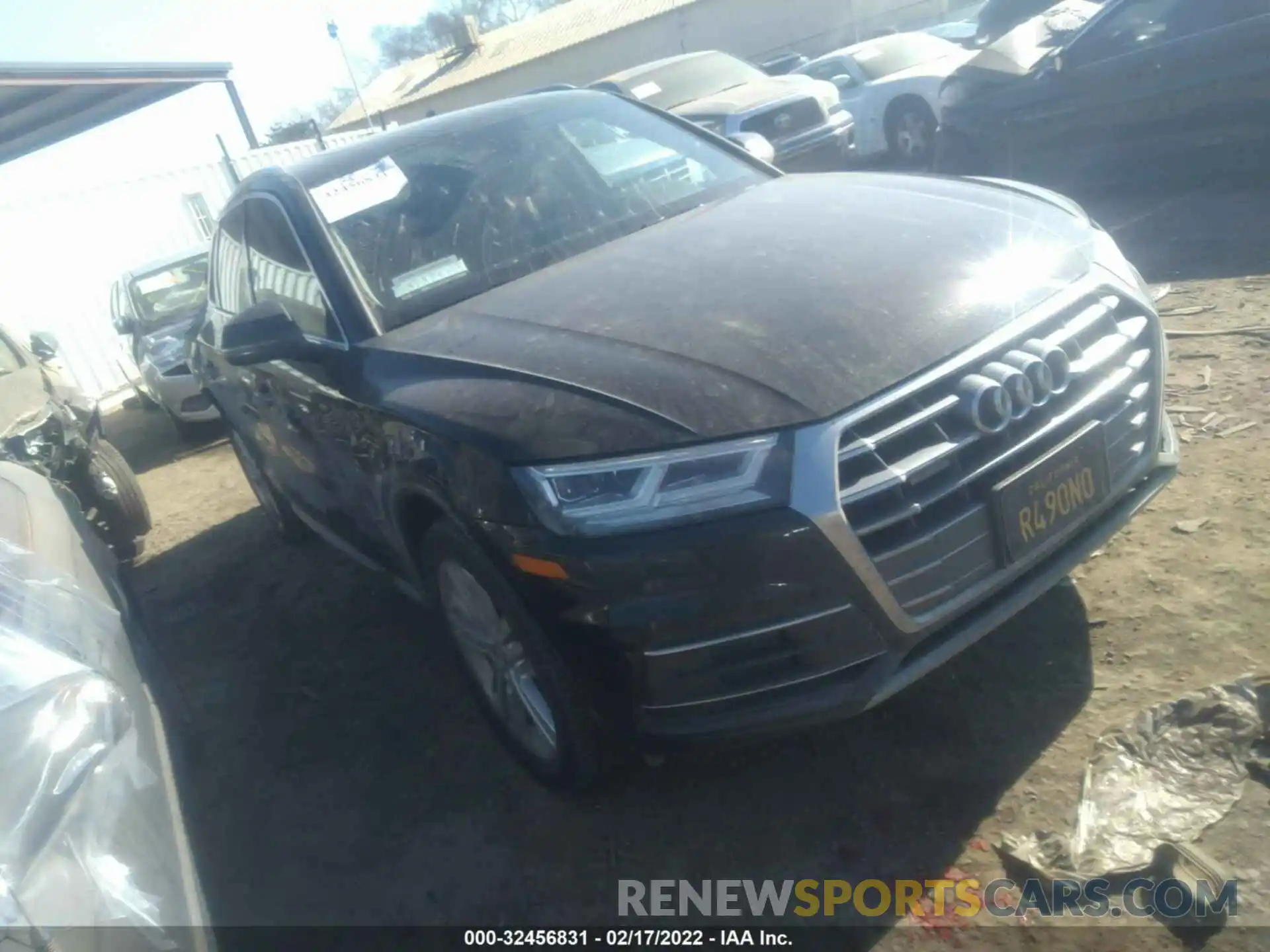 1 Фотография поврежденного автомобиля WA1BNAFY9K2074788 AUDI Q5 2019