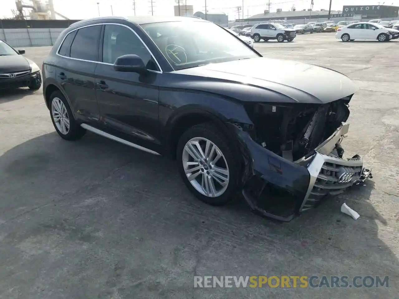 1 Photograph of a damaged car WA1BNAFY9K2076623 AUDI Q5 2019