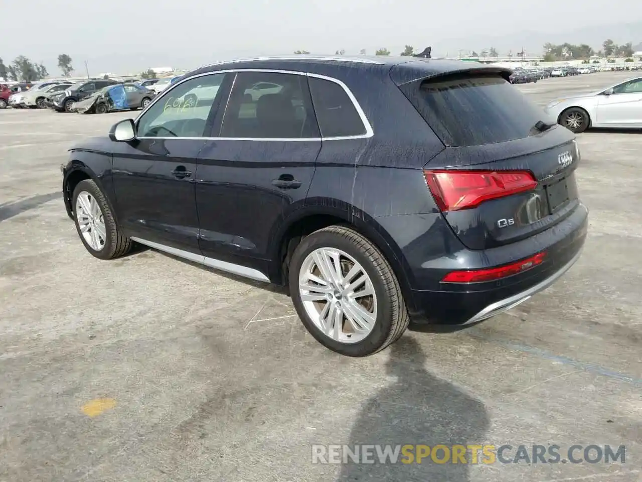 3 Фотография поврежденного автомобиля WA1BNAFY9K2076623 AUDI Q5 2019