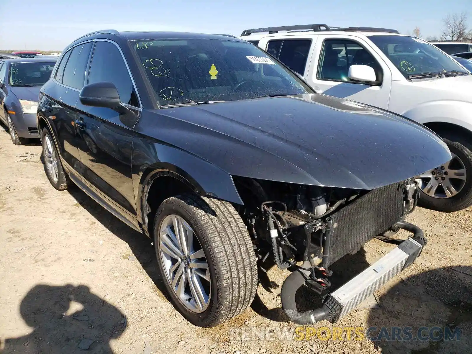 1 Фотография поврежденного автомобиля WA1BNAFY9K2077190 AUDI Q5 2019