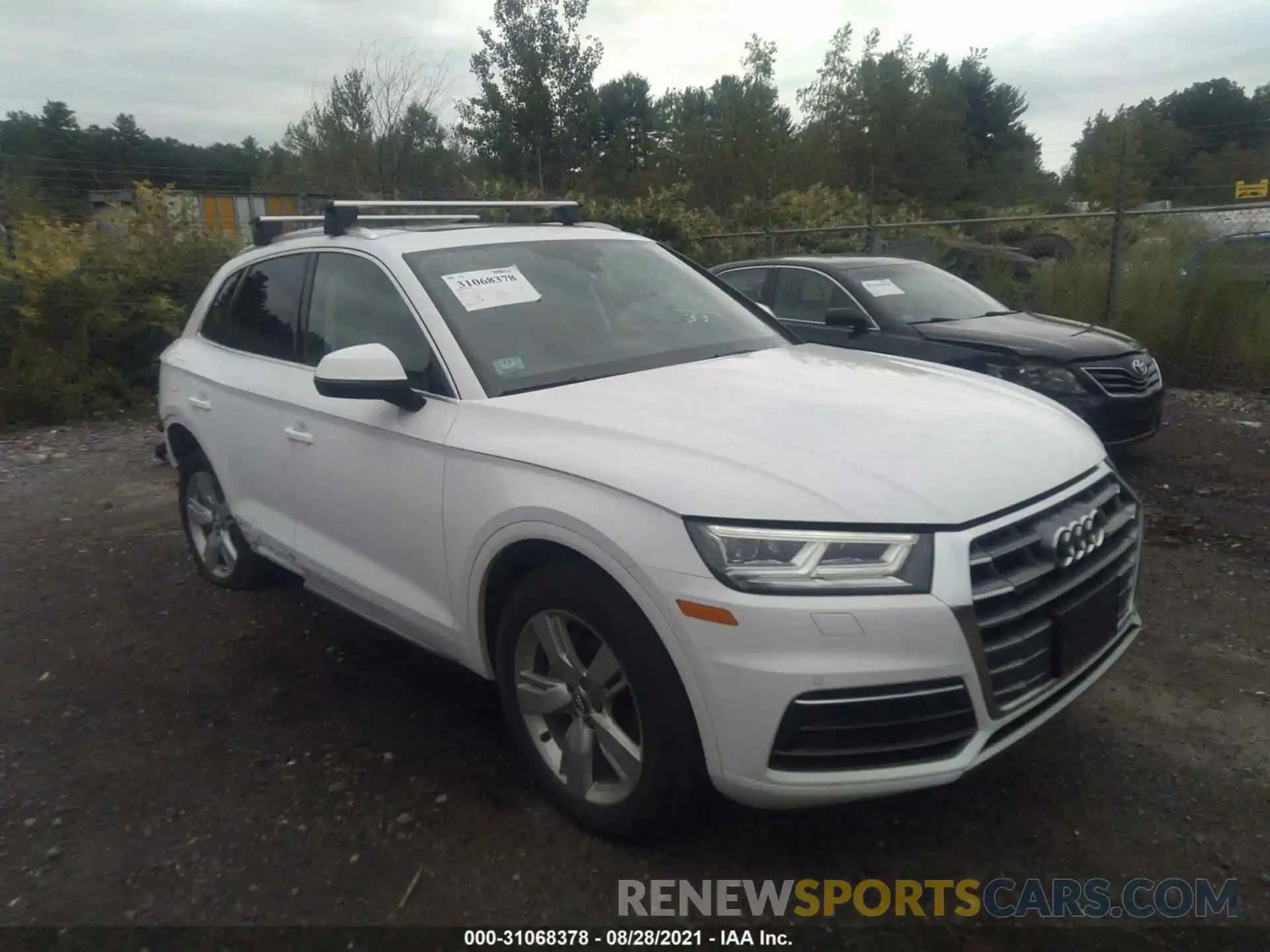 1 Фотография поврежденного автомобиля WA1BNAFY9K2081269 AUDI Q5 2019