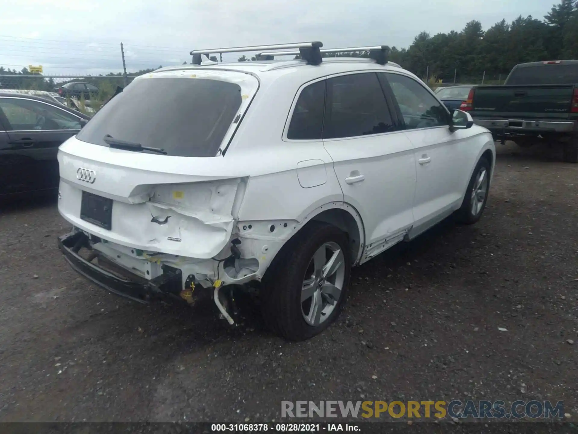 4 Фотография поврежденного автомобиля WA1BNAFY9K2081269 AUDI Q5 2019