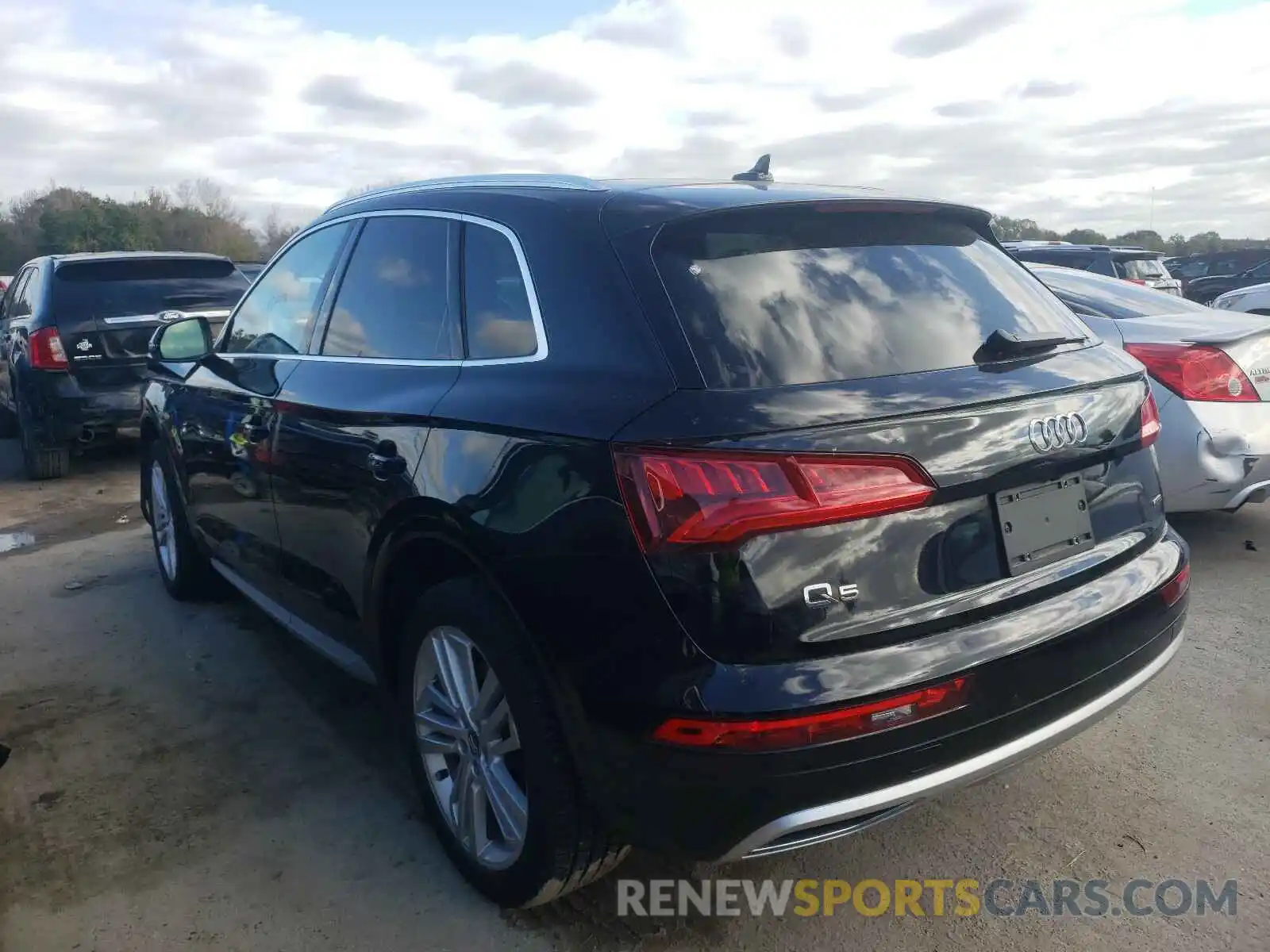 3 Фотография поврежденного автомобиля WA1BNAFY9K2087377 AUDI Q5 2019