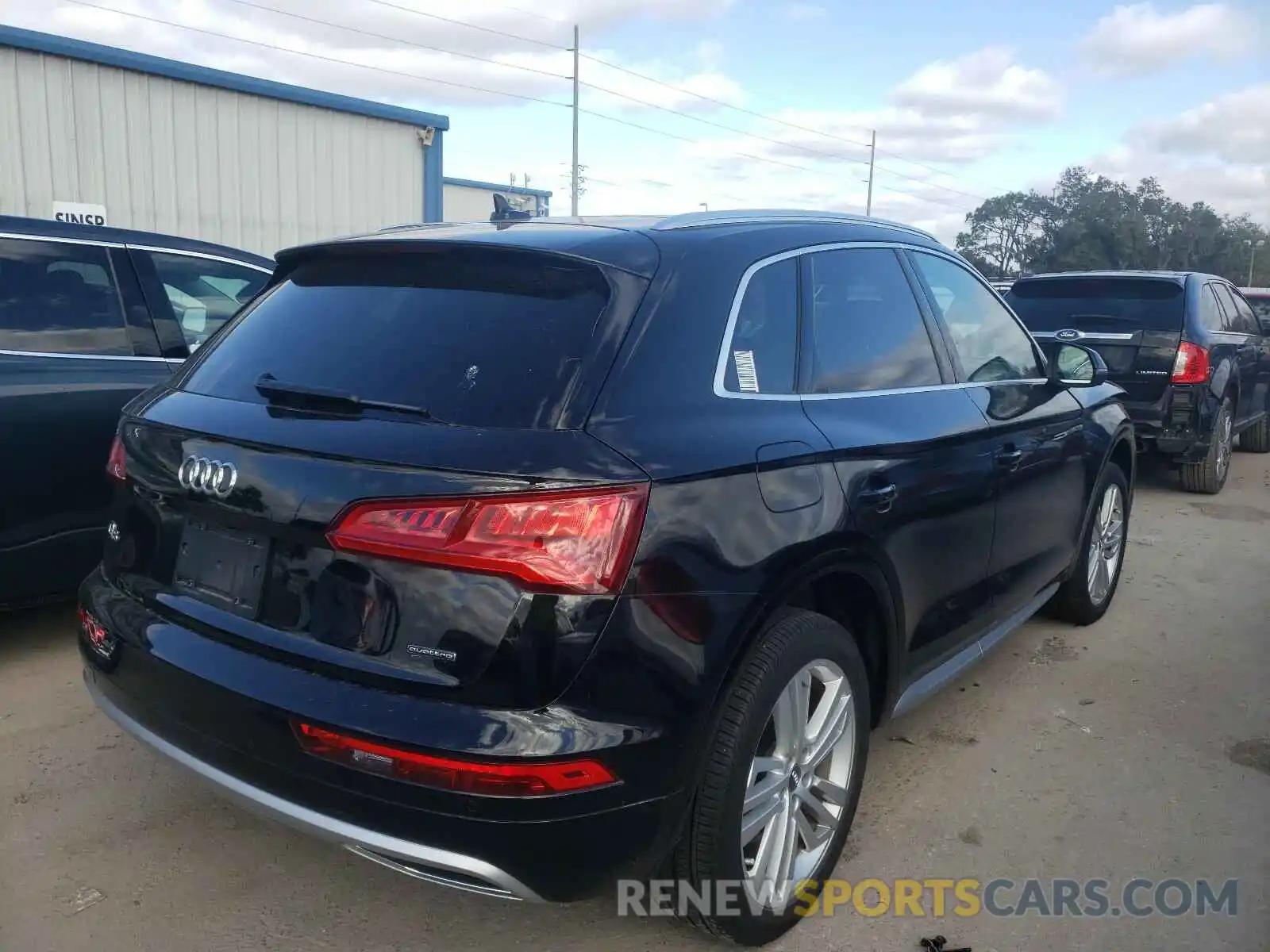 4 Photograph of a damaged car WA1BNAFY9K2087377 AUDI Q5 2019