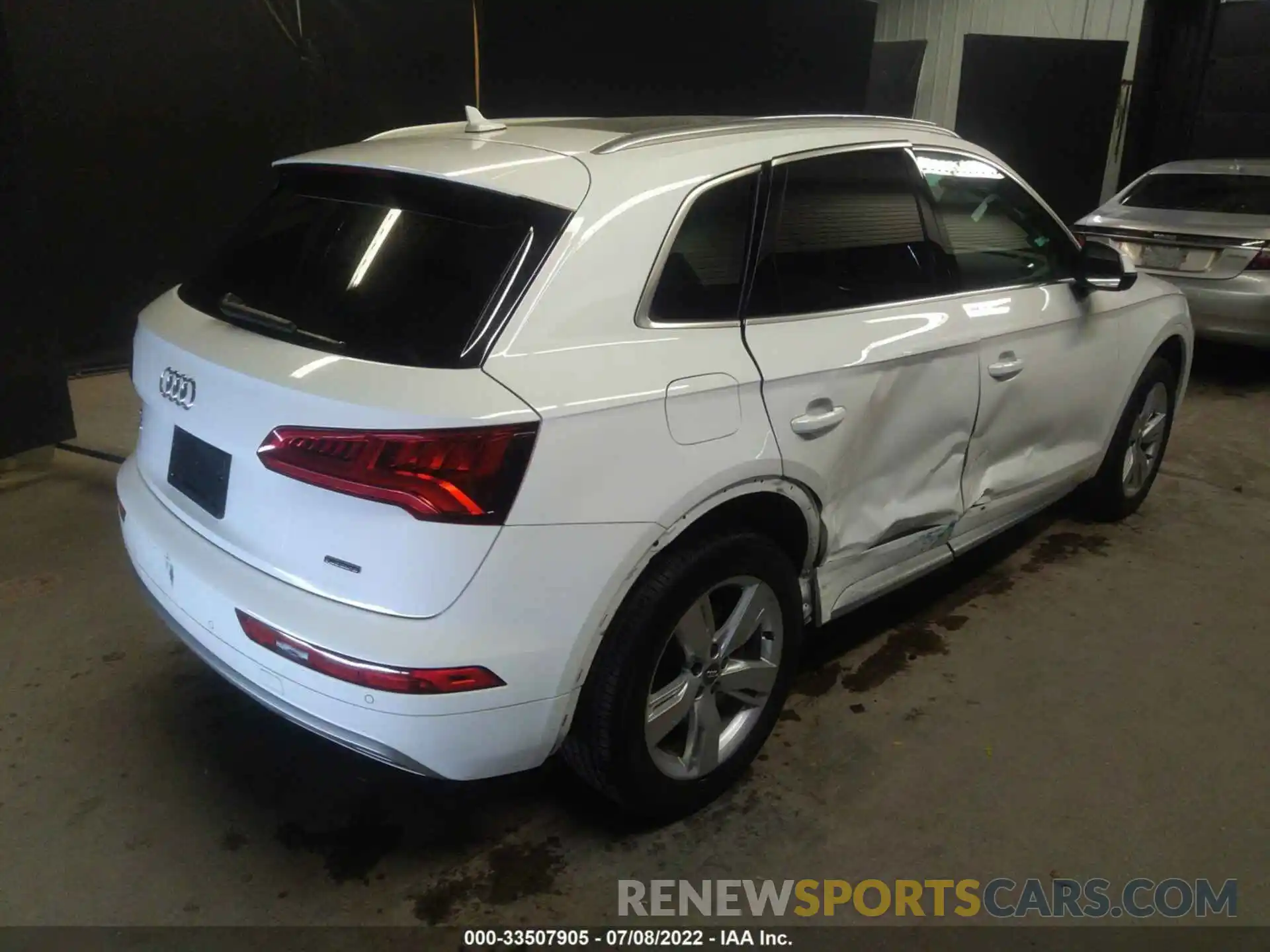 4 Фотография поврежденного автомобиля WA1BNAFY9K2093745 AUDI Q5 2019