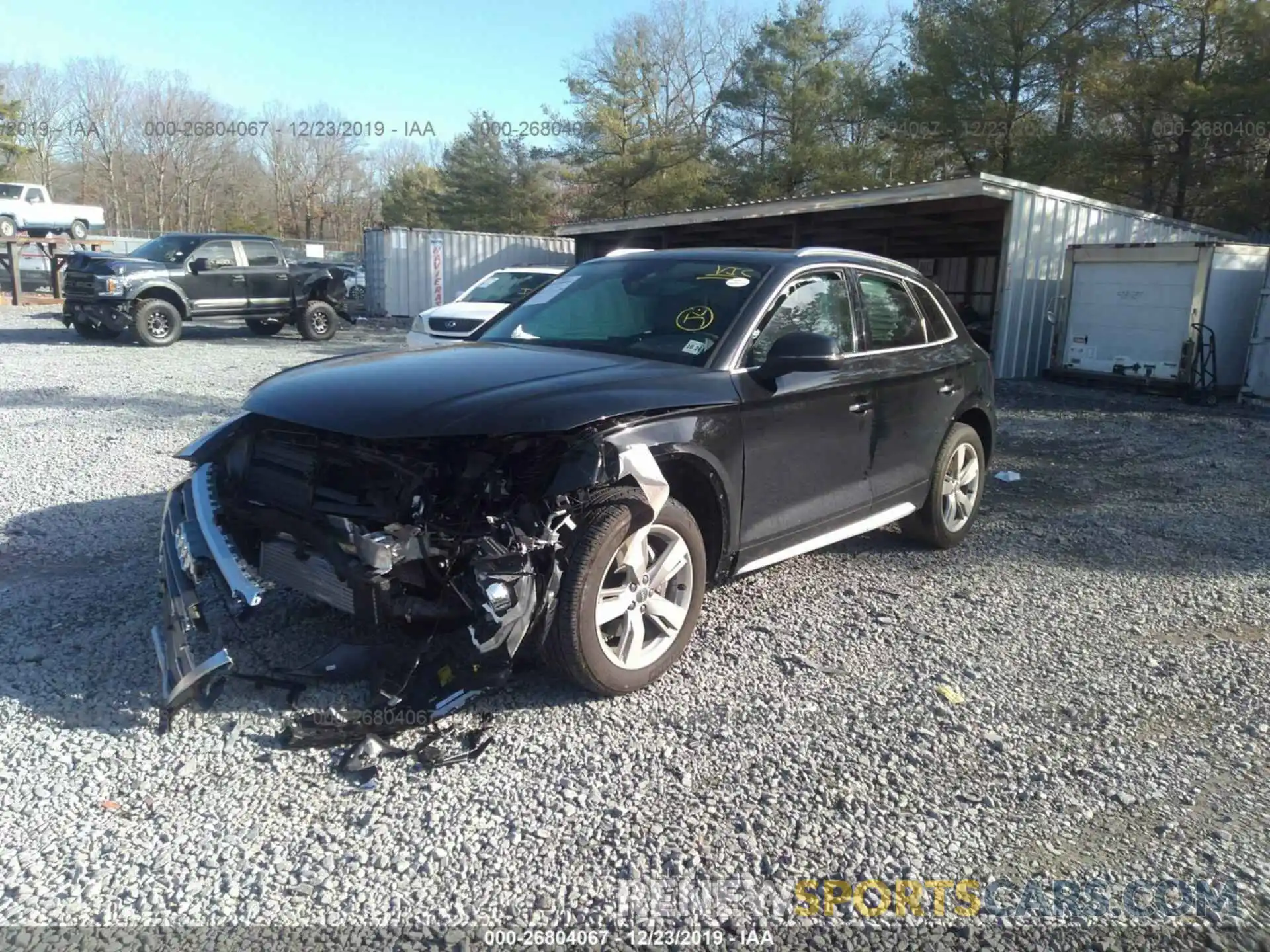 2 Photograph of a damaged car WA1BNAFY9K2094930 AUDI Q5 2019