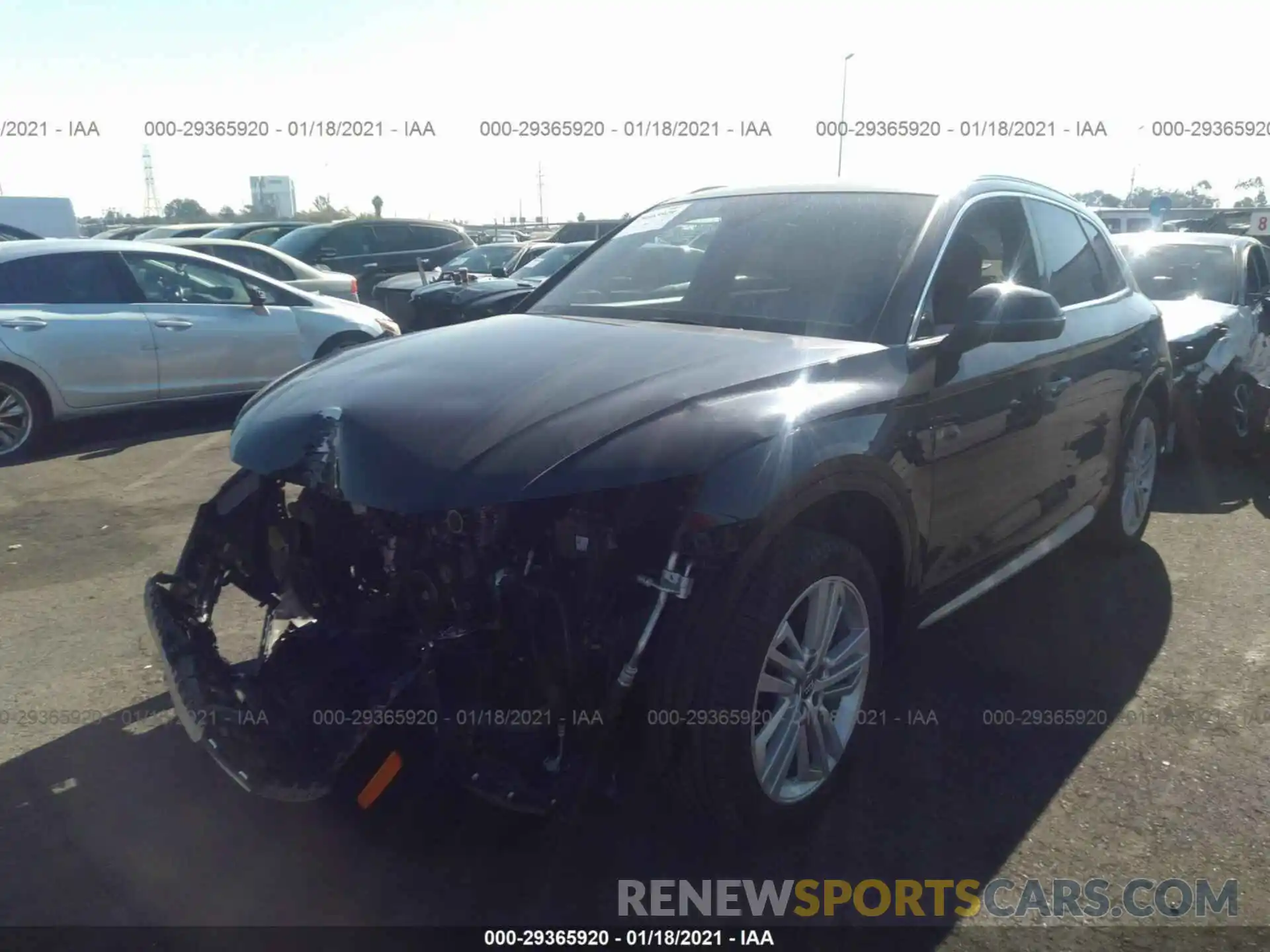 2 Photograph of a damaged car WA1BNAFY9K2102301 AUDI Q5 2019