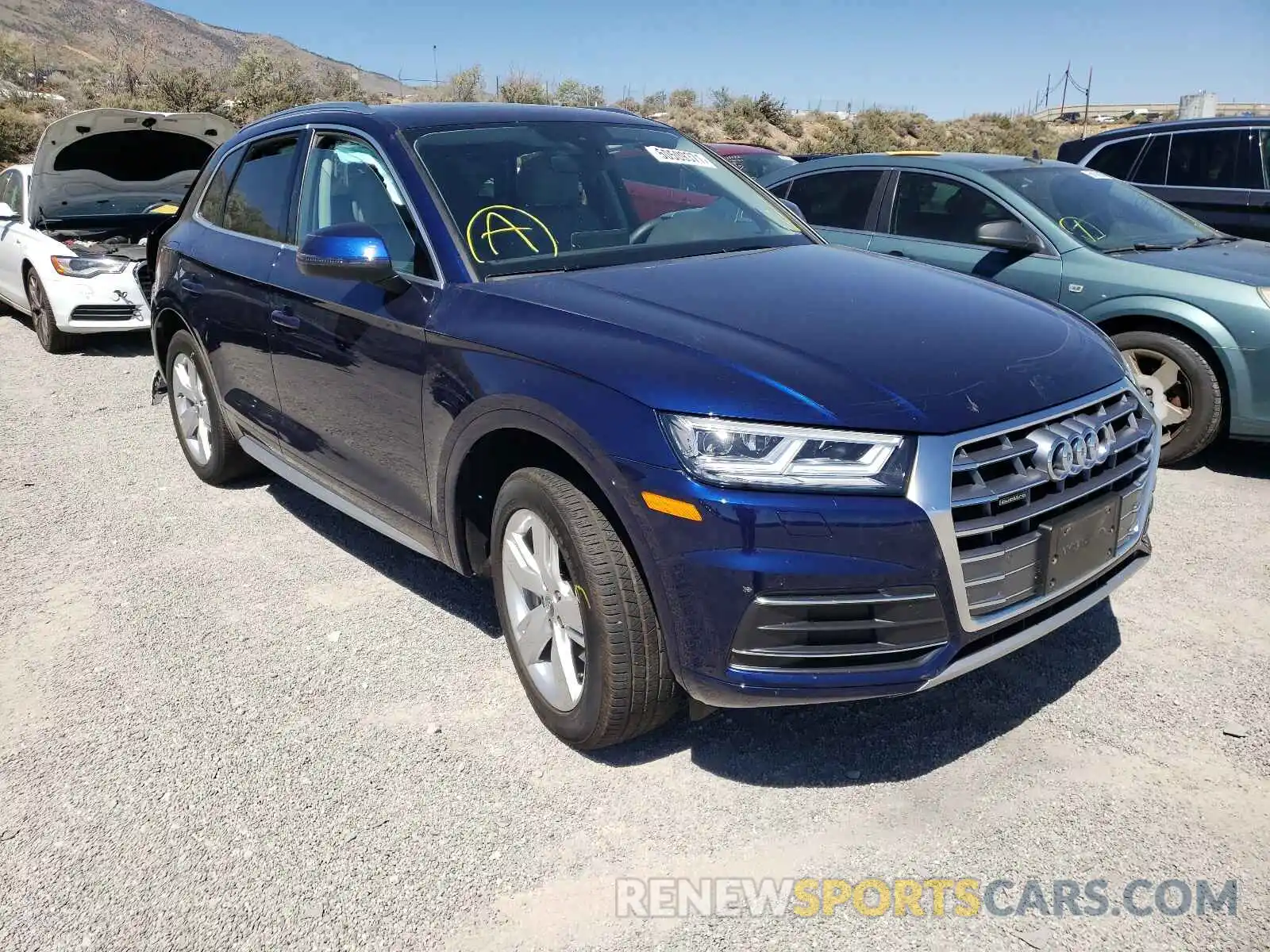 1 Photograph of a damaged car WA1BNAFY9K2108292 AUDI Q5 2019