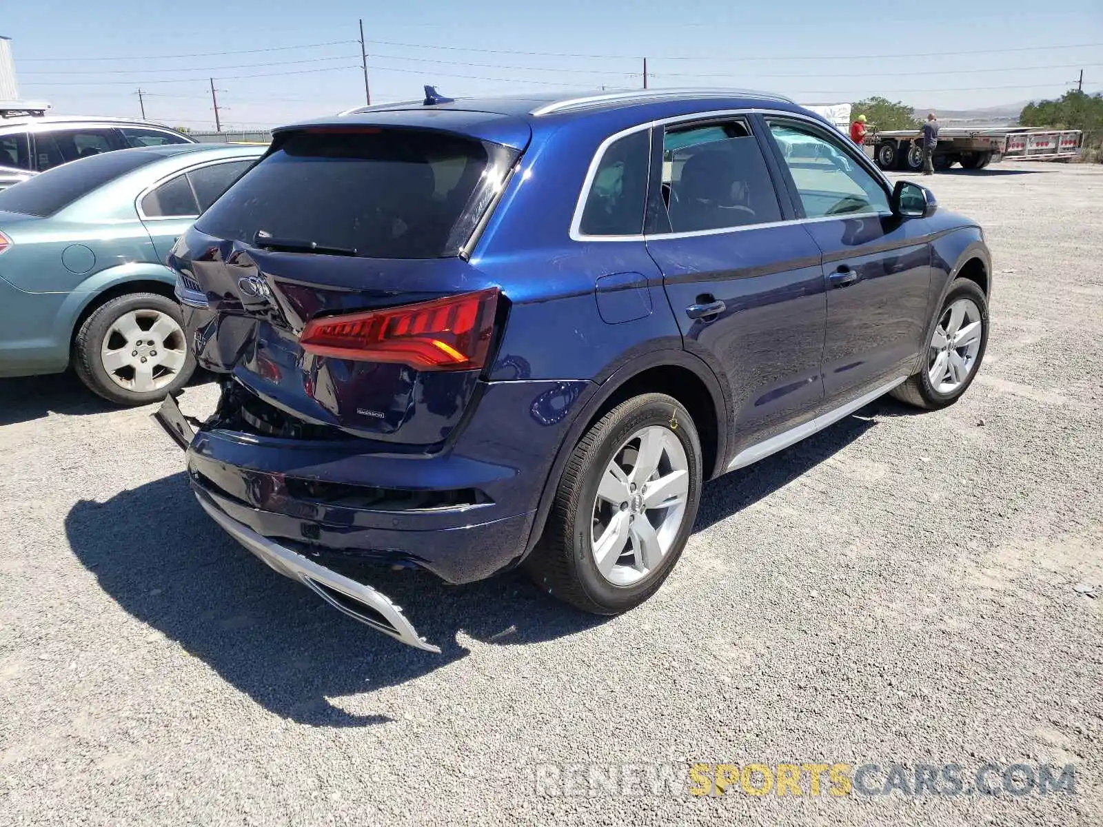 4 Фотография поврежденного автомобиля WA1BNAFY9K2108292 AUDI Q5 2019