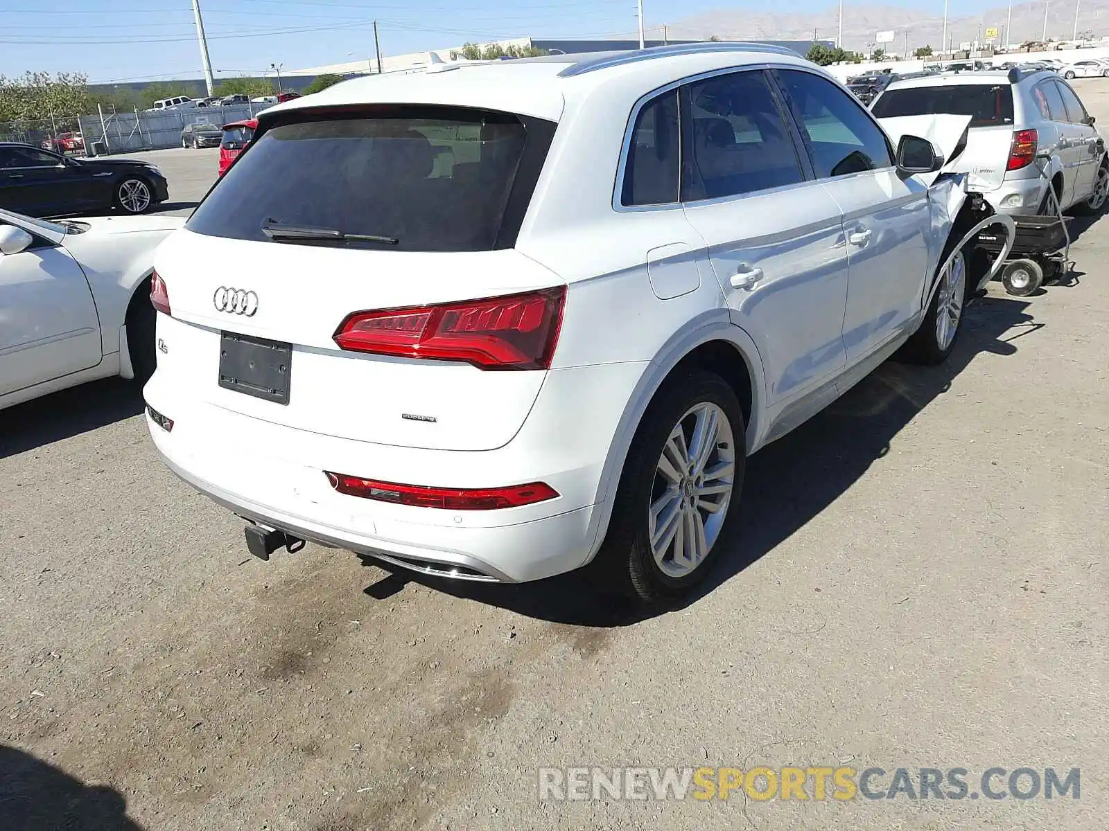 4 Photograph of a damaged car WA1BNAFY9K2111581 AUDI Q5 2019