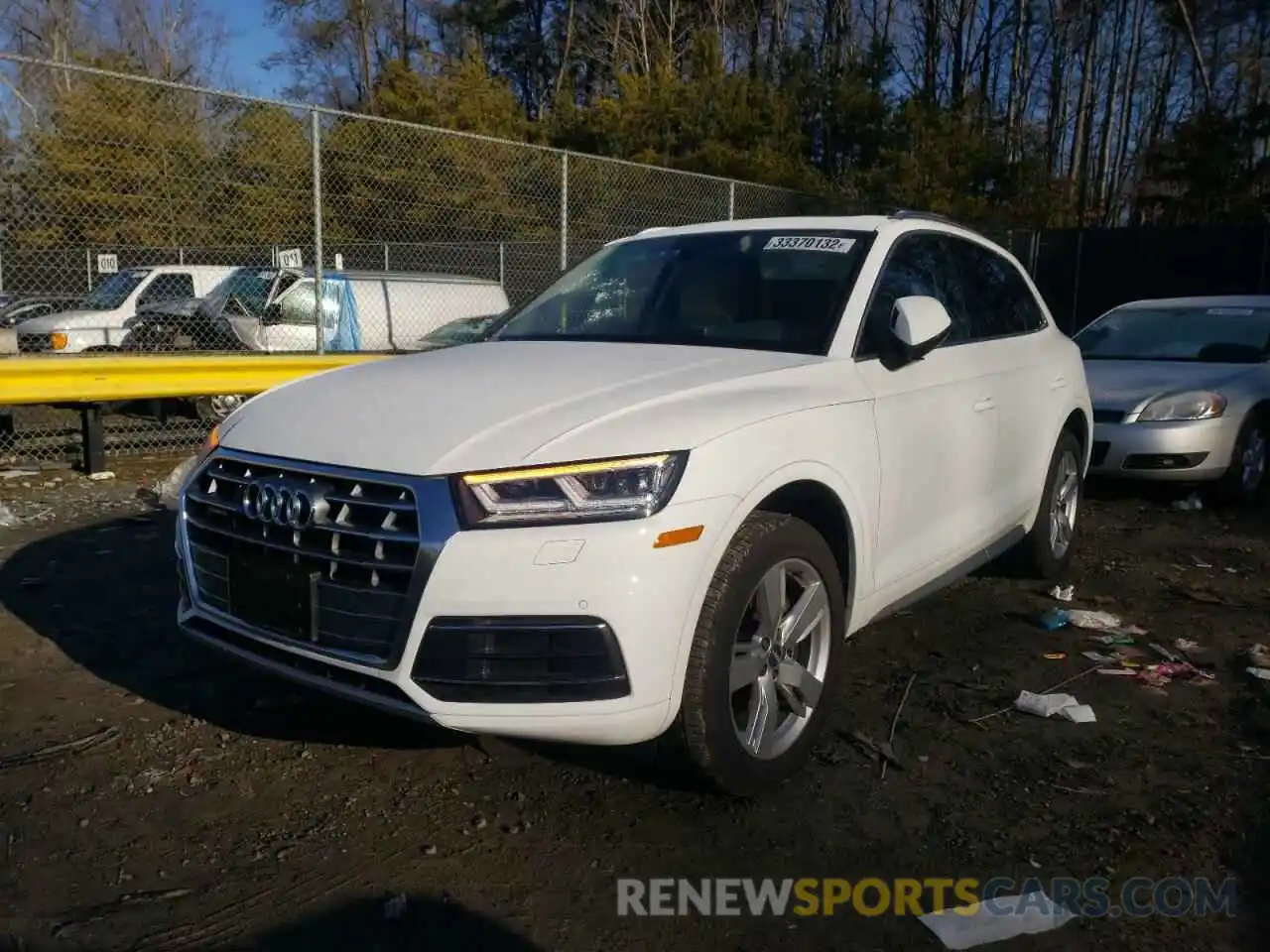 2 Photograph of a damaged car WA1BNAFY9K2115288 AUDI Q5 2019