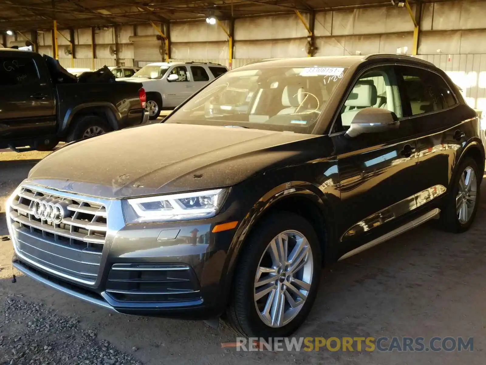 2 Photograph of a damaged car WA1BNAFY9K2115341 AUDI Q5 2019