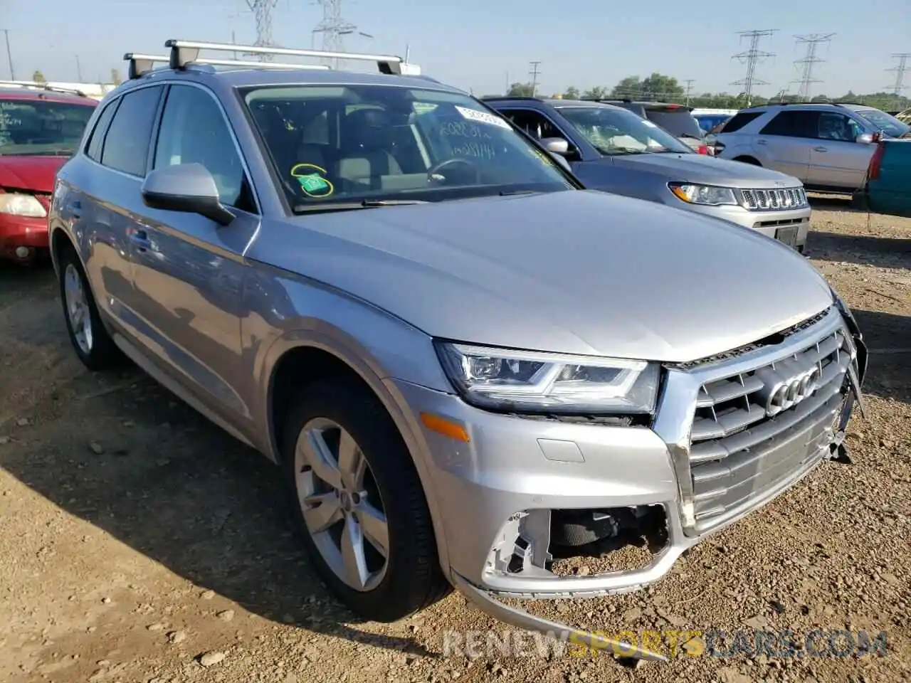 1 Photograph of a damaged car WA1BNAFY9K2115419 AUDI Q5 2019