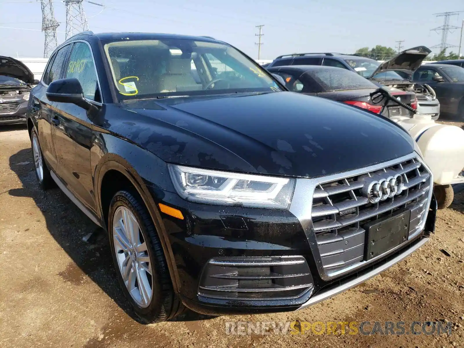 1 Фотография поврежденного автомобиля WA1BNAFY9K2116795 AUDI Q5 2019