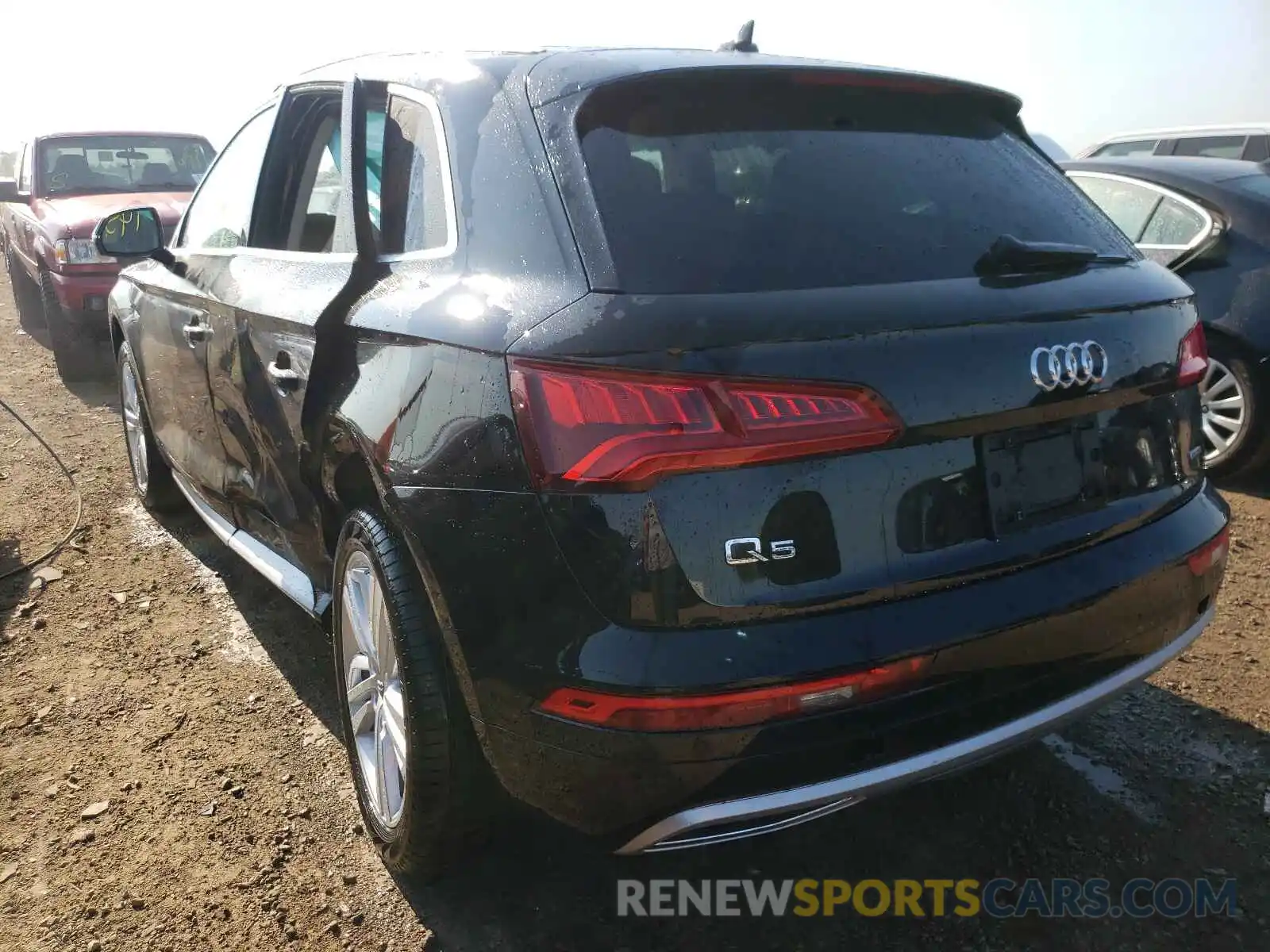 3 Фотография поврежденного автомобиля WA1BNAFY9K2116795 AUDI Q5 2019