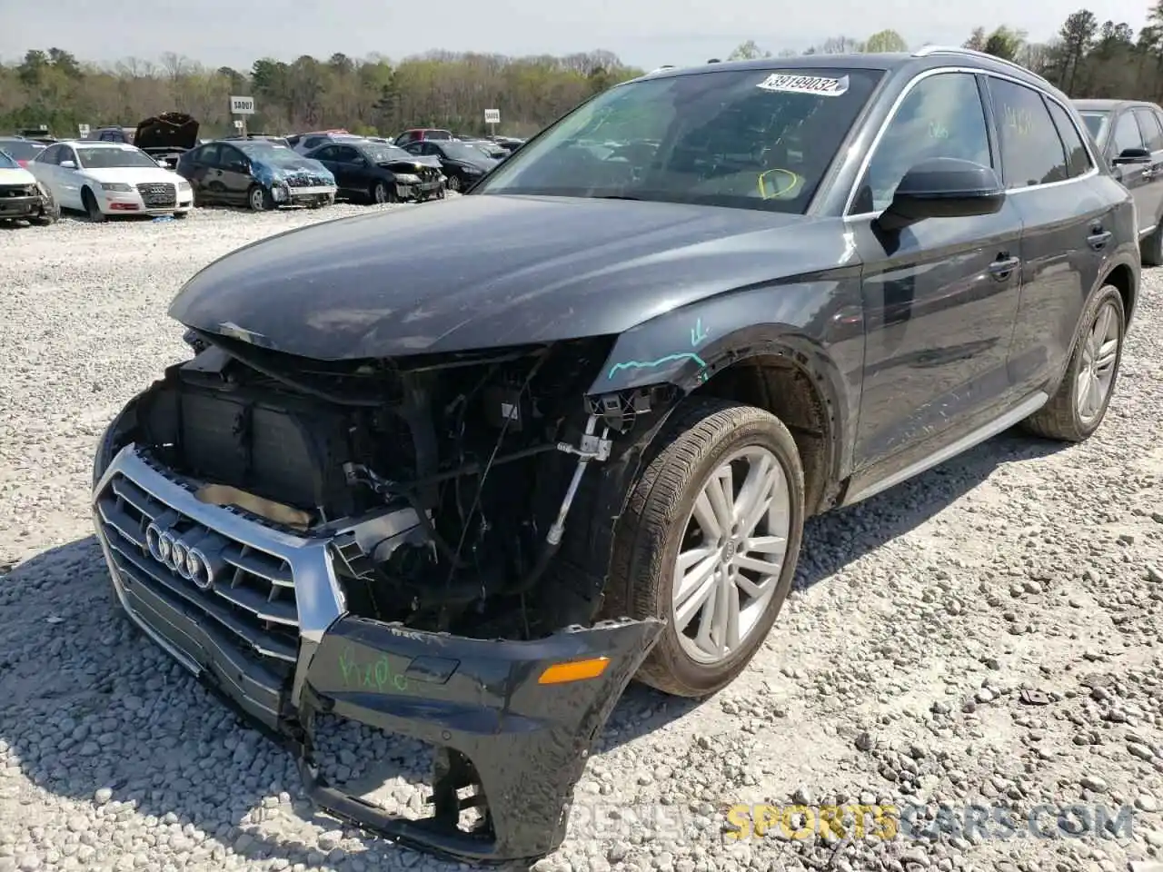 2 Photograph of a damaged car WA1BNAFY9K2117123 AUDI Q5 2019