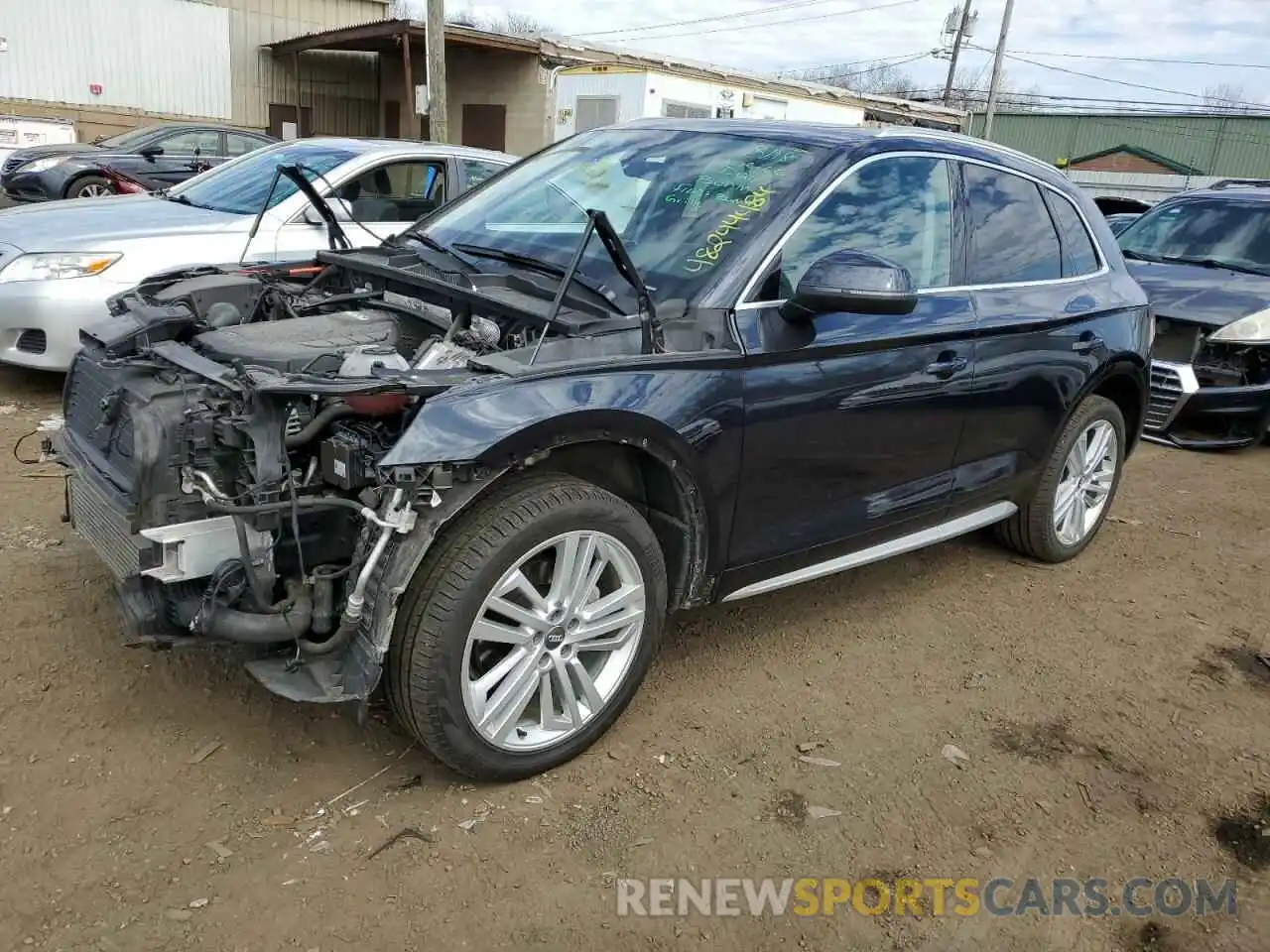 1 Photograph of a damaged car WA1BNAFY9K2124203 AUDI Q5 2019