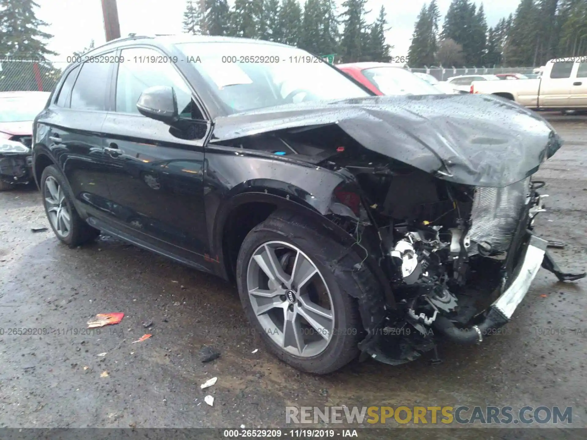 1 Photograph of a damaged car WA1BNAFY9K2128011 AUDI Q5 2019