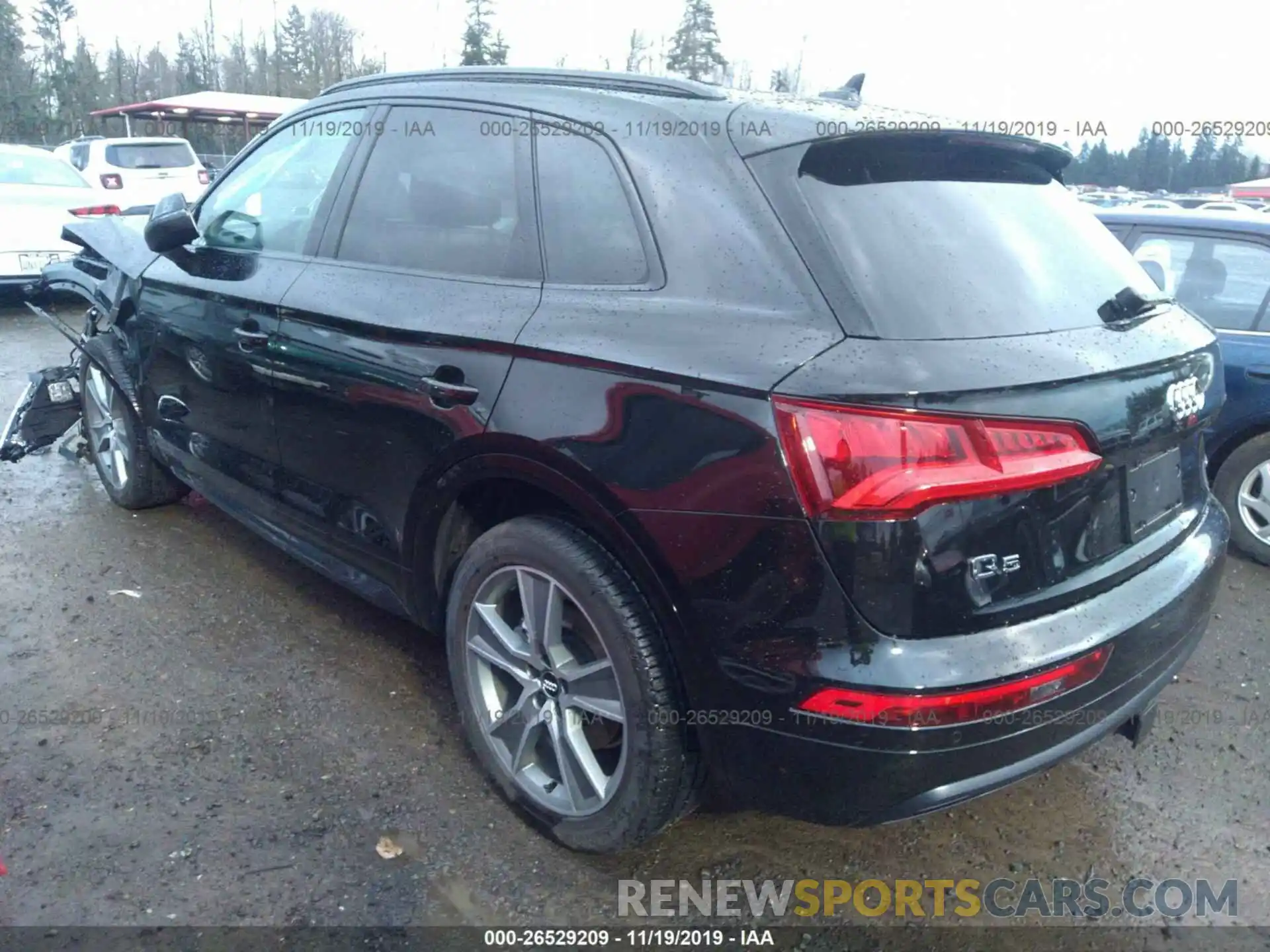 3 Фотография поврежденного автомобиля WA1BNAFY9K2128011 AUDI Q5 2019