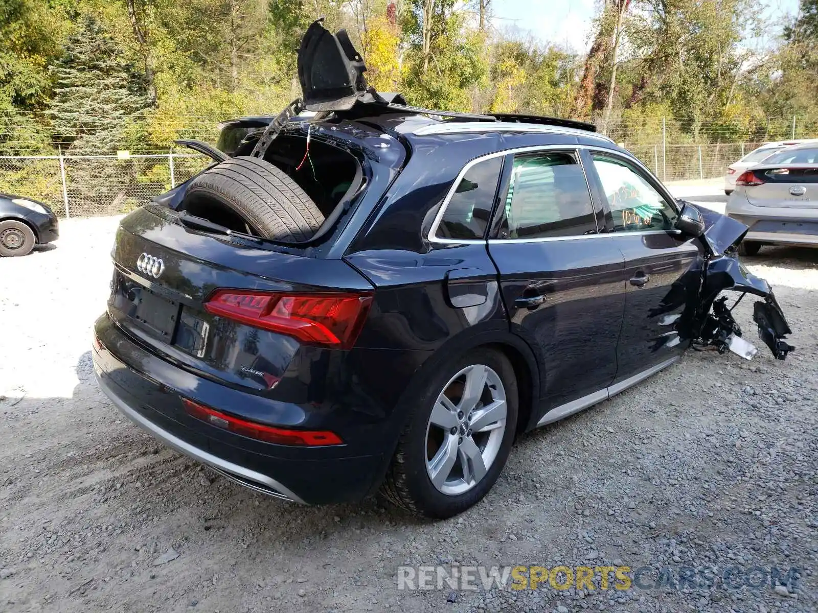 4 Фотография поврежденного автомобиля WA1BNAFY9K2134200 AUDI Q5 2019