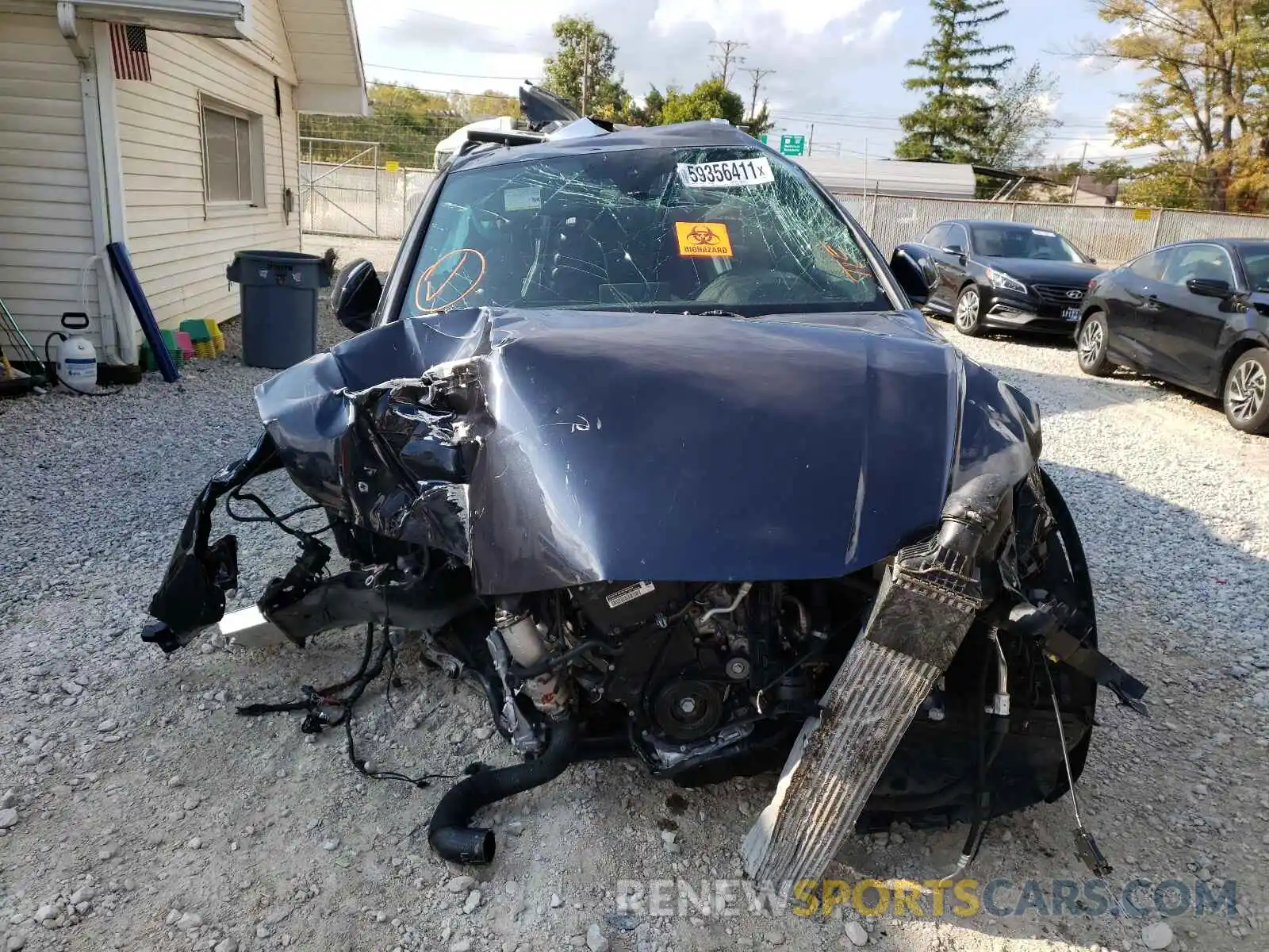 9 Photograph of a damaged car WA1BNAFY9K2134200 AUDI Q5 2019