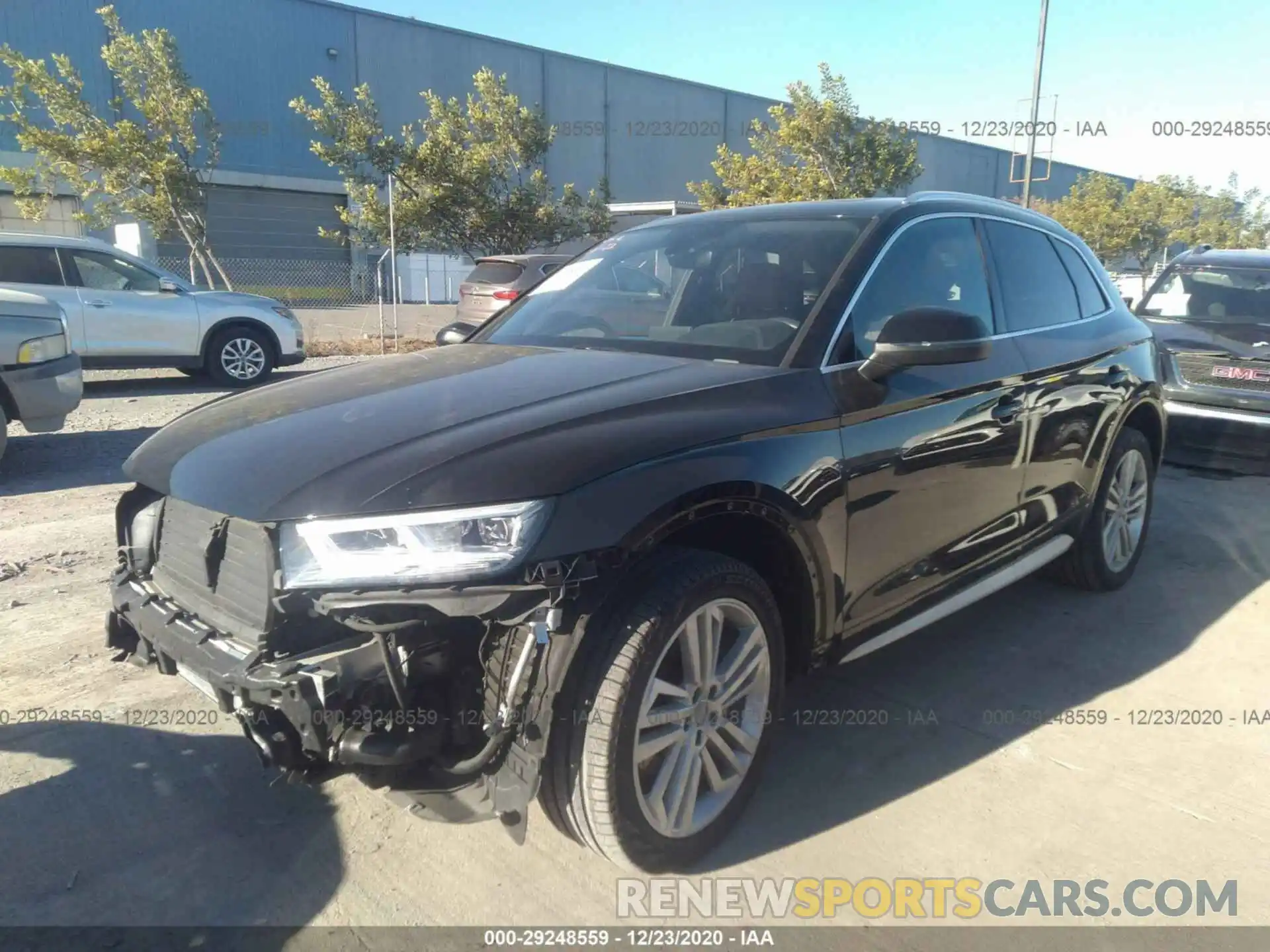 2 Photograph of a damaged car WA1BNAFY9K2134407 AUDI Q5 2019