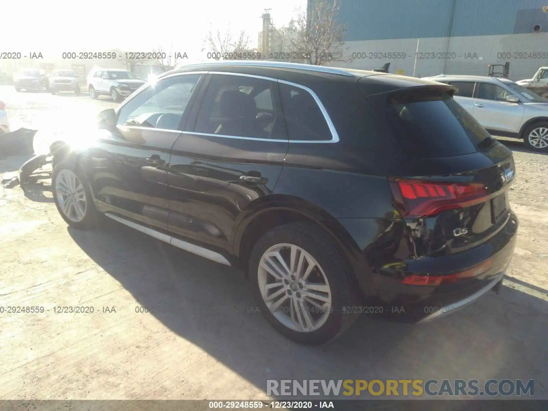 3 Фотография поврежденного автомобиля WA1BNAFY9K2134407 AUDI Q5 2019