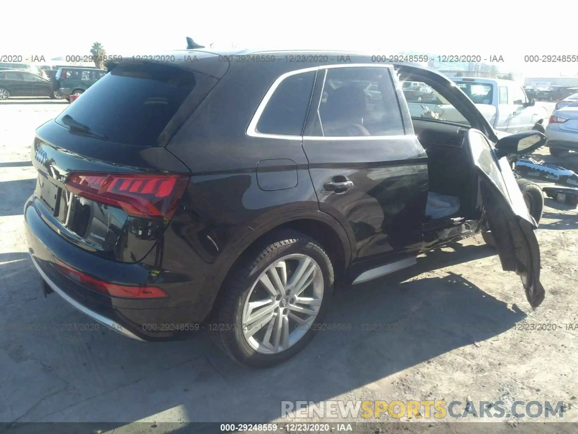 4 Фотография поврежденного автомобиля WA1BNAFY9K2134407 AUDI Q5 2019