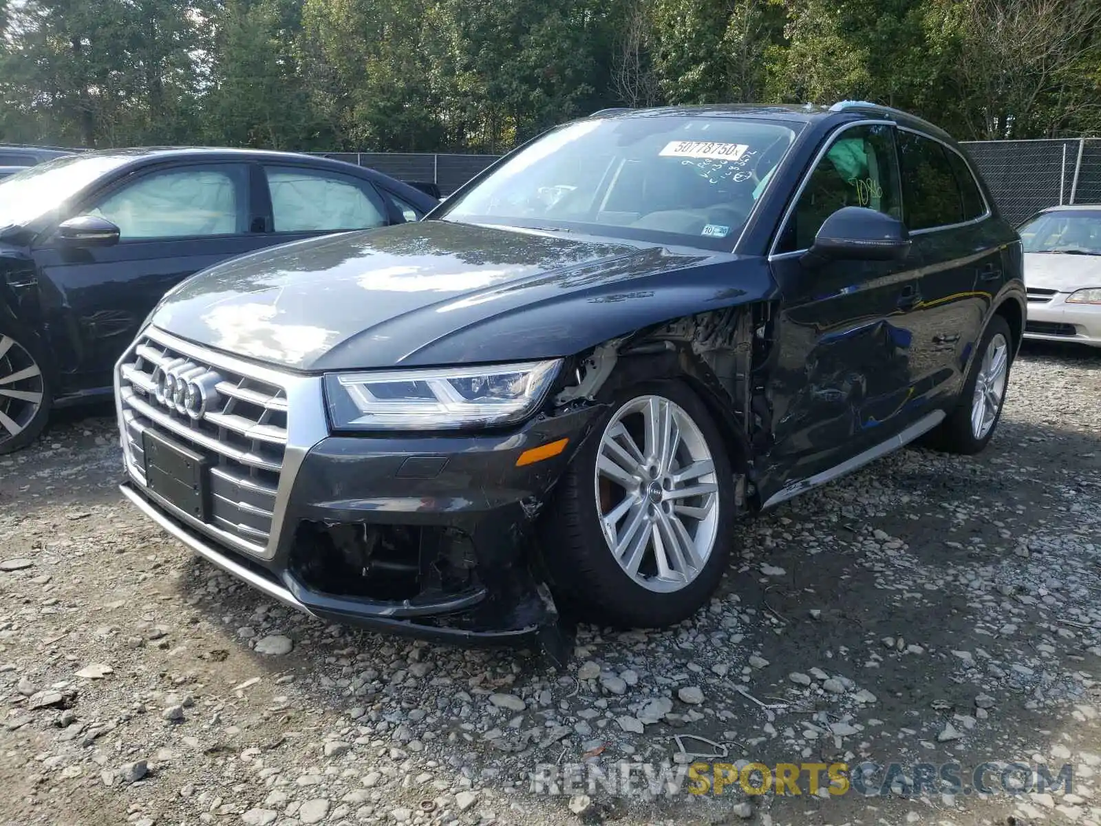 2 Photograph of a damaged car WA1BNAFY9K2136688 AUDI Q5 2019