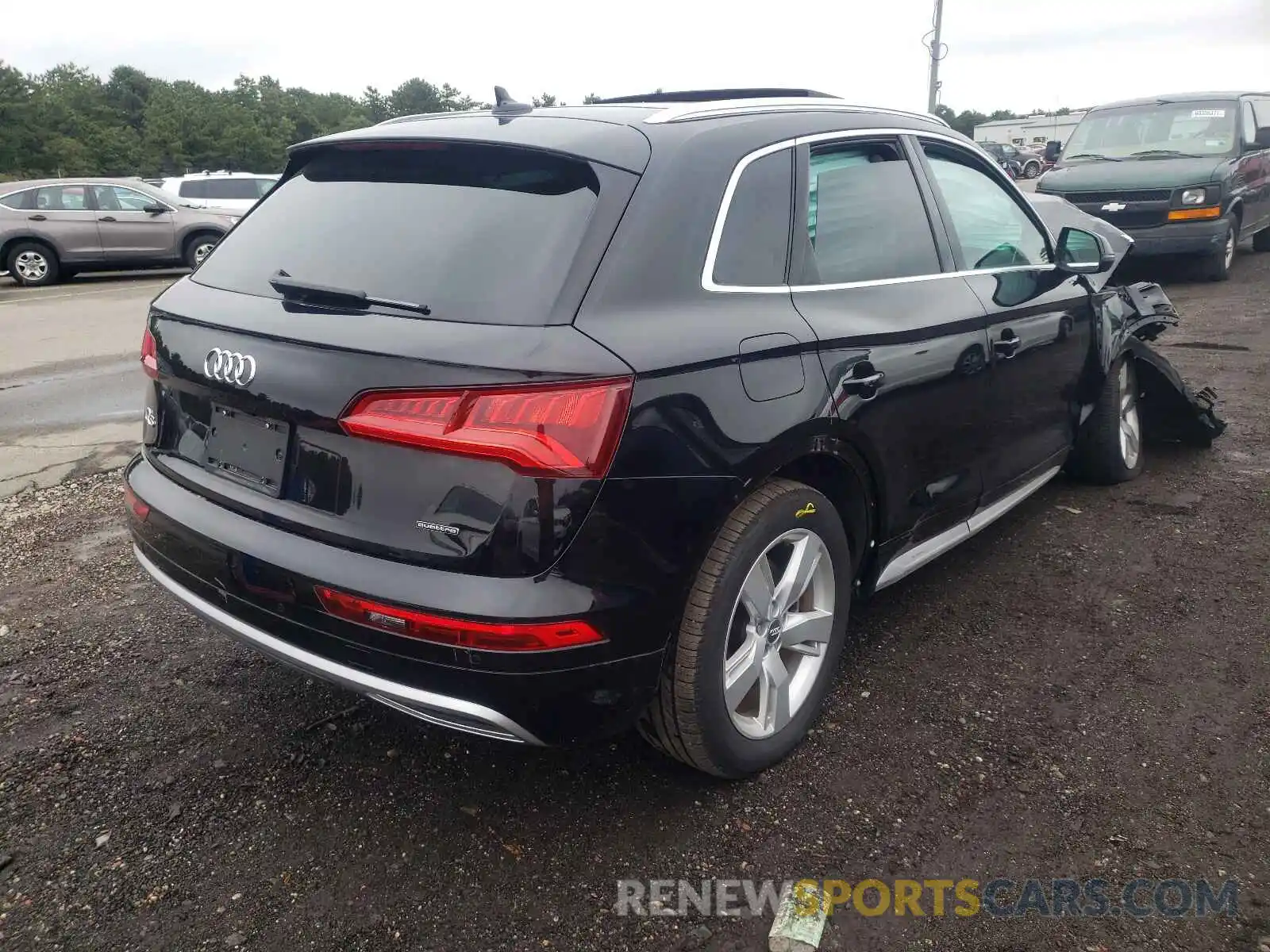 4 Photograph of a damaged car WA1BNAFY9K2138957 AUDI Q5 2019