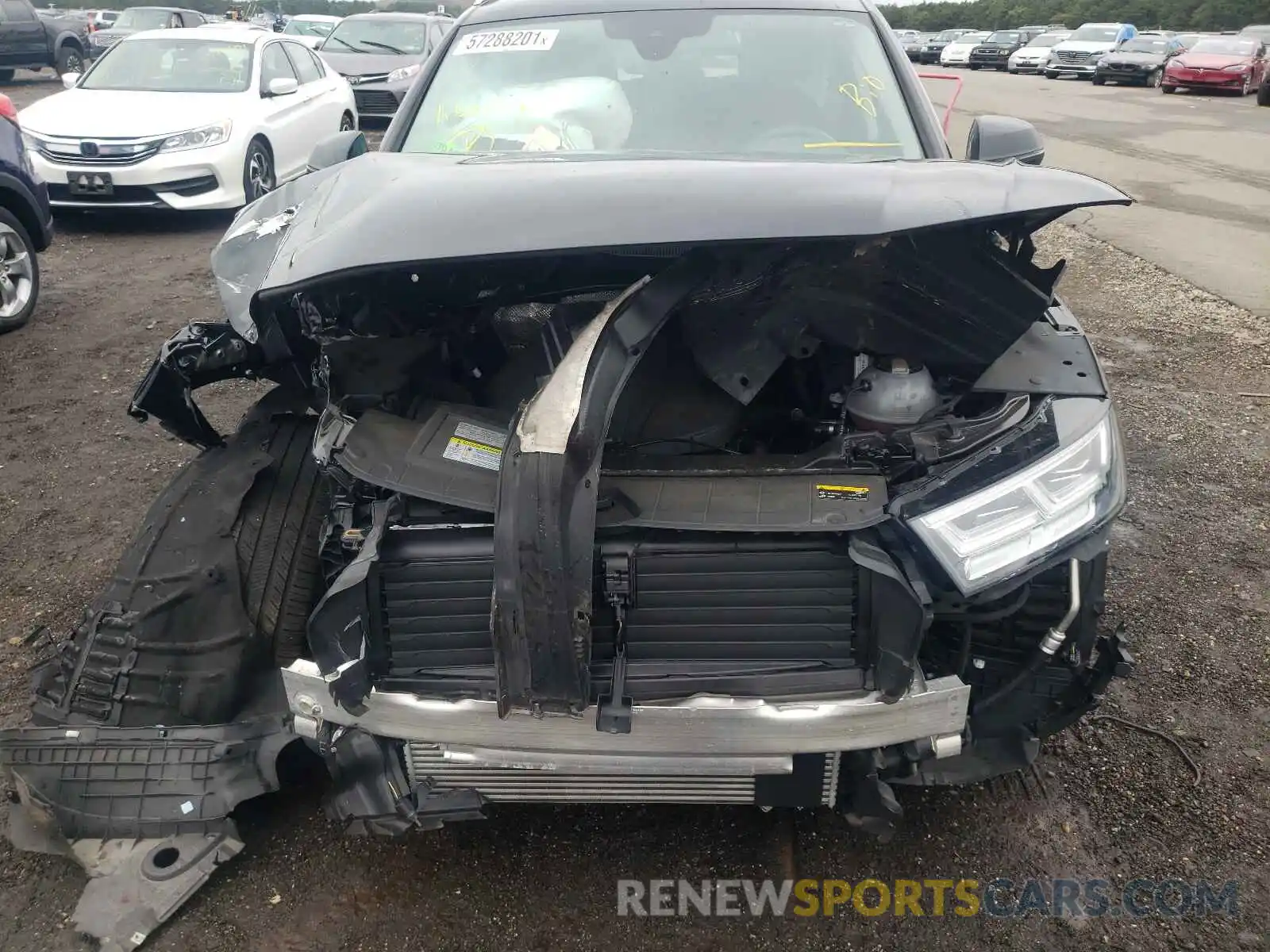 9 Photograph of a damaged car WA1BNAFY9K2138957 AUDI Q5 2019