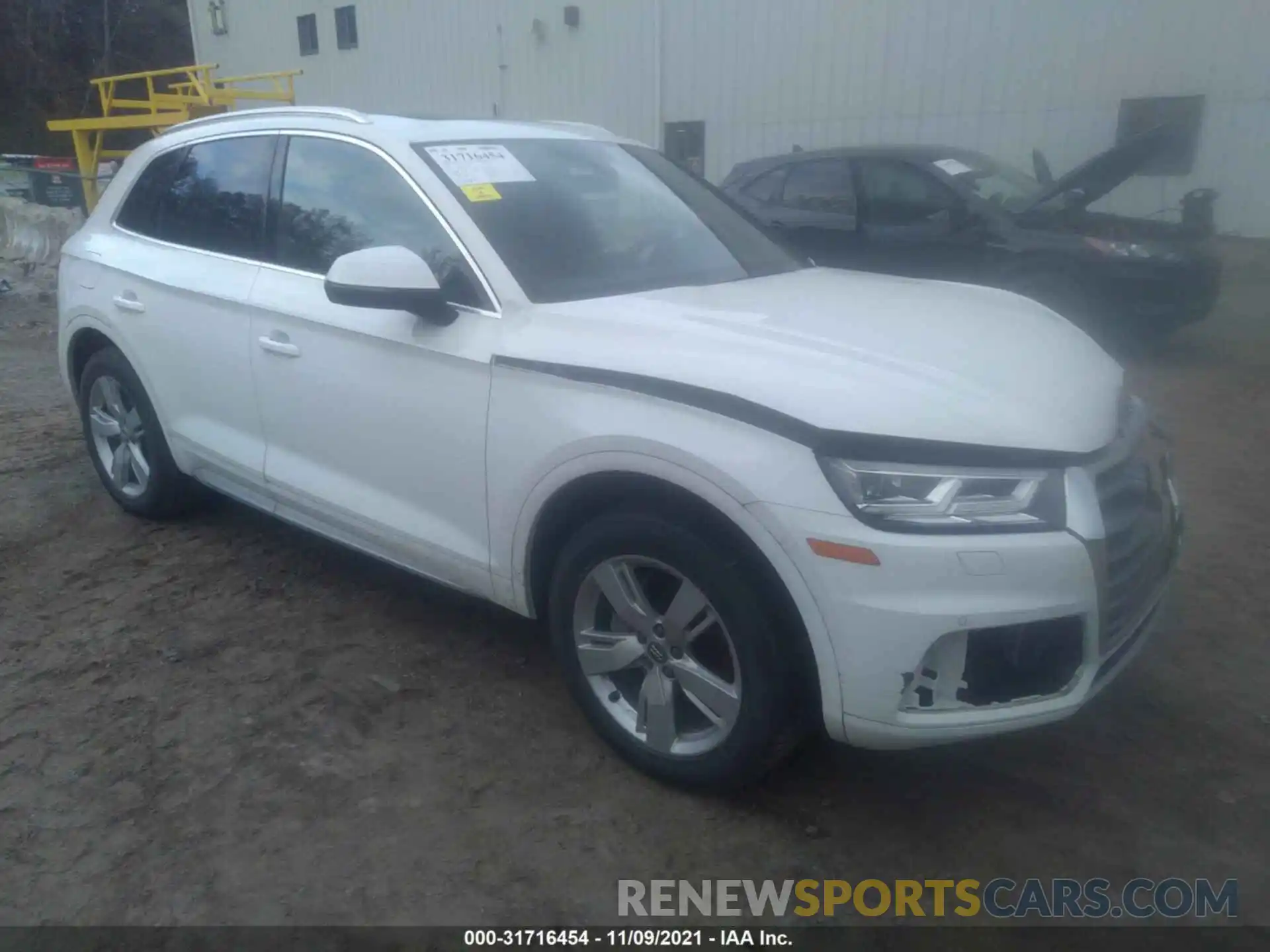 1 Фотография поврежденного автомобиля WA1BNAFY9K2139834 AUDI Q5 2019