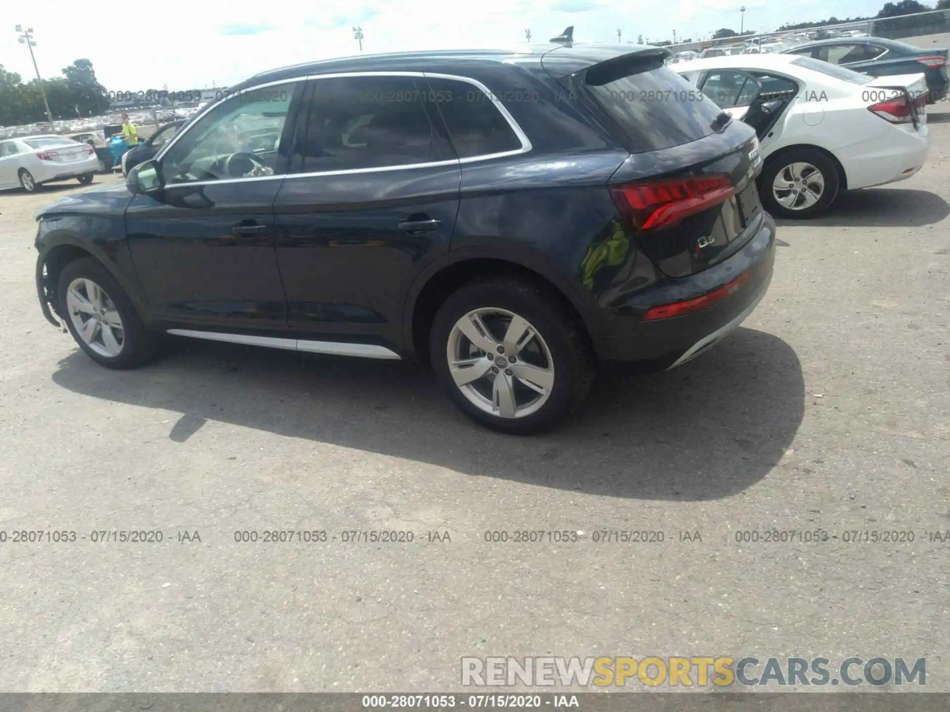 3 Фотография поврежденного автомобиля WA1BNAFY9K2144905 AUDI Q5 2019