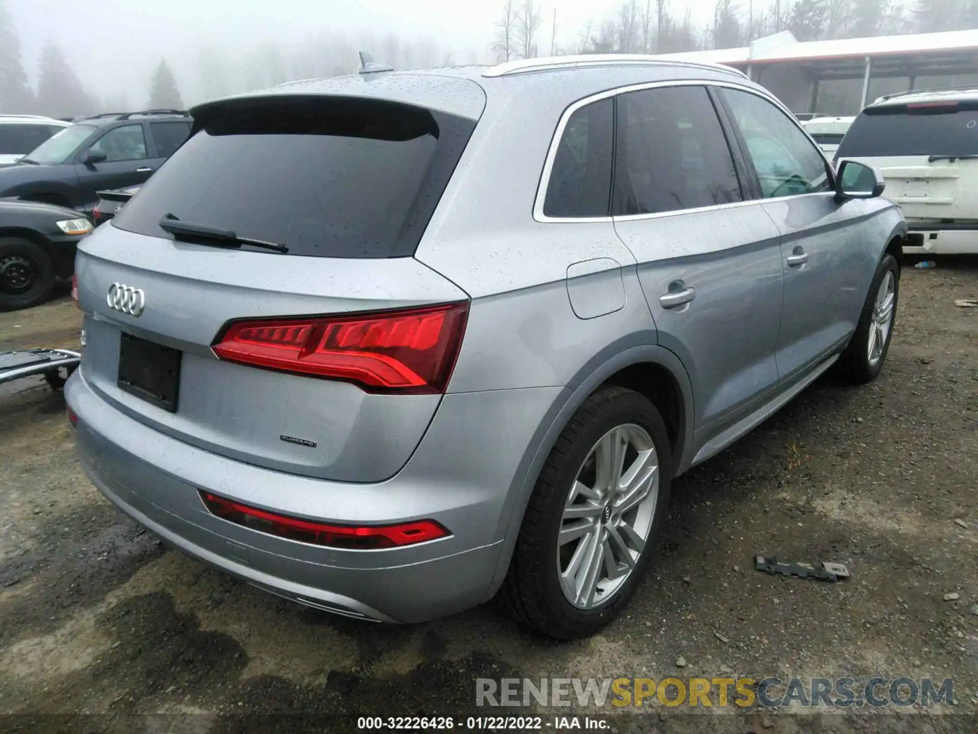 4 Фотография поврежденного автомобиля WA1BNAFYXK2023445 AUDI Q5 2019