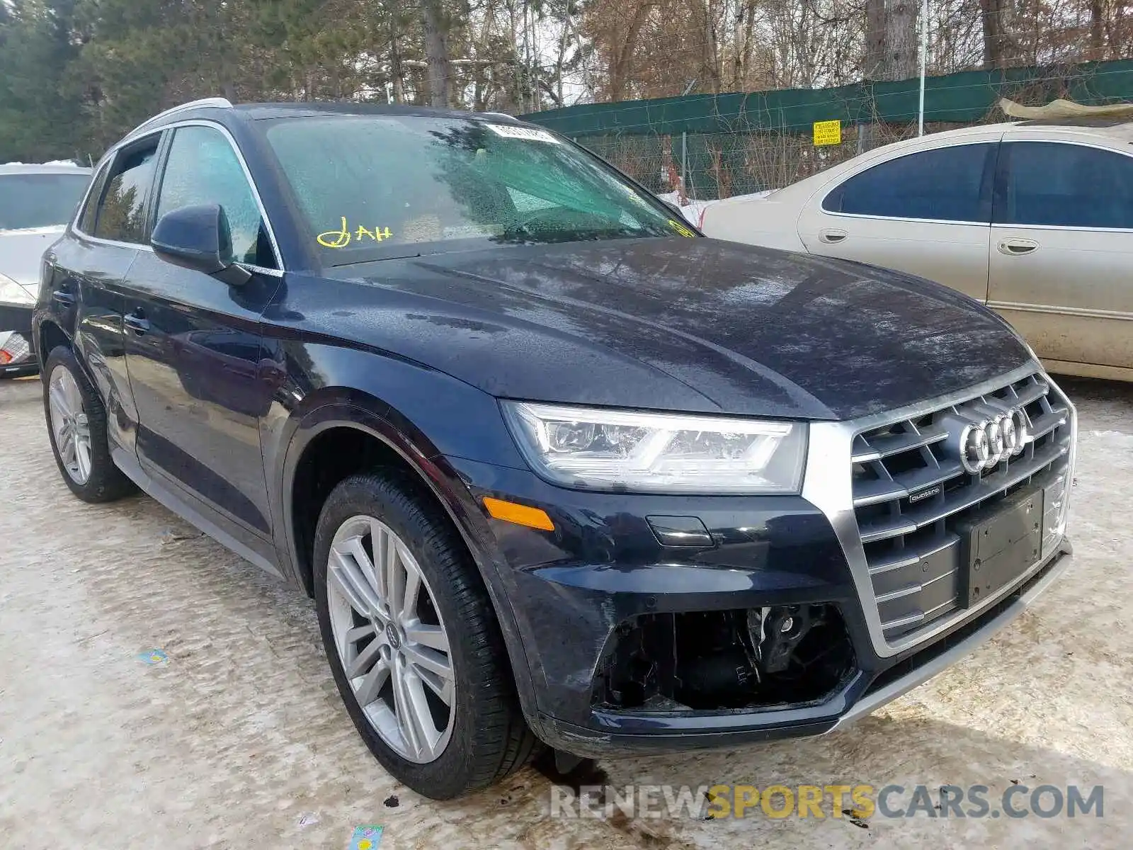 1 Фотография поврежденного автомобиля WA1BNAFYXK2029441 AUDI Q5 2019