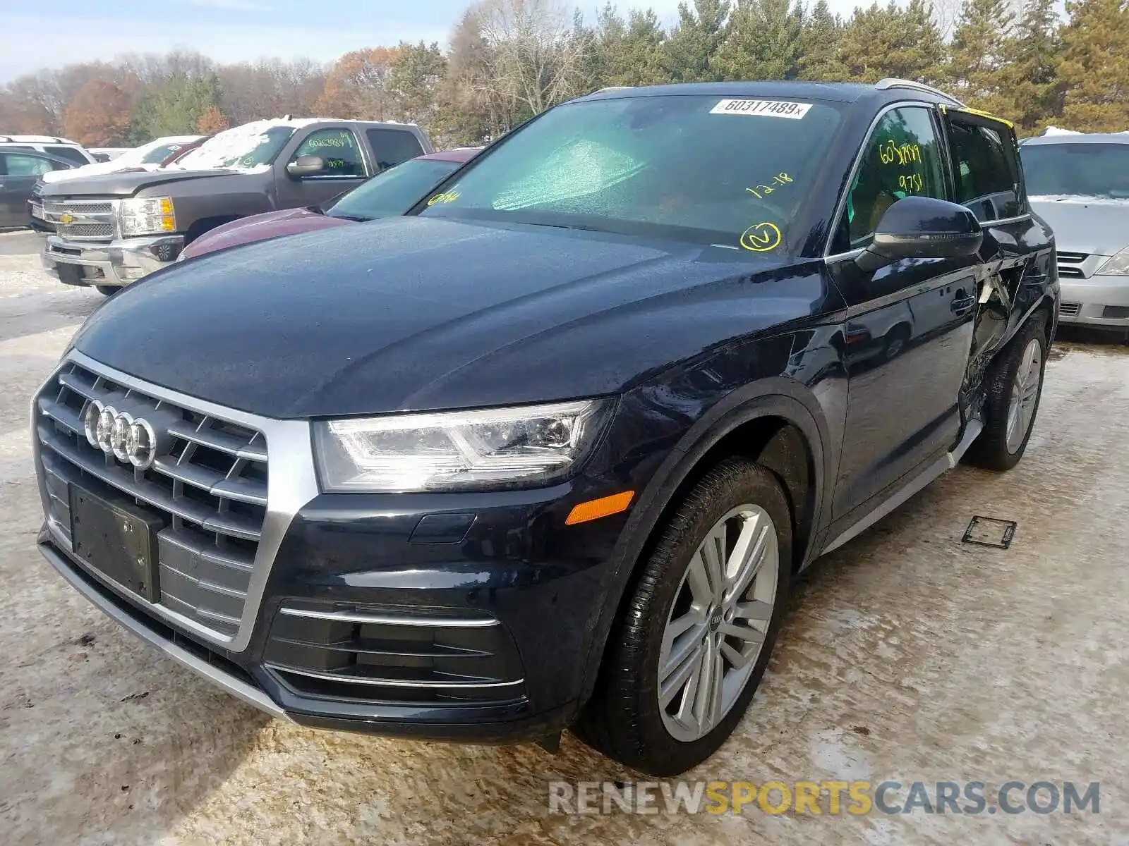 2 Photograph of a damaged car WA1BNAFYXK2029441 AUDI Q5 2019