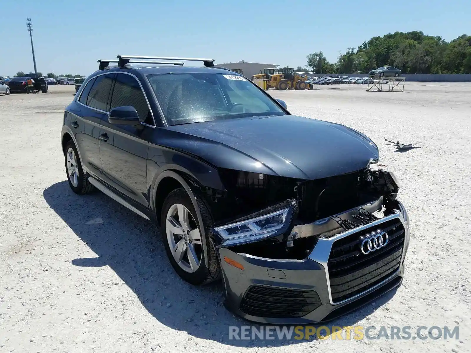 1 Photograph of a damaged car WA1BNAFYXK2029603 AUDI Q5 2019