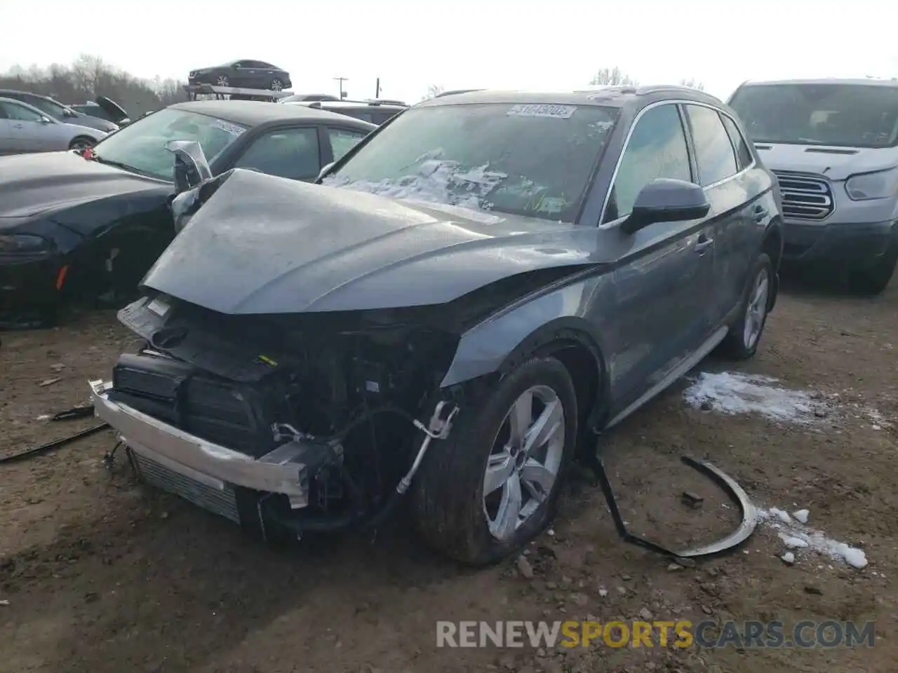 2 Фотография поврежденного автомобиля WA1BNAFYXK2029617 AUDI Q5 2019