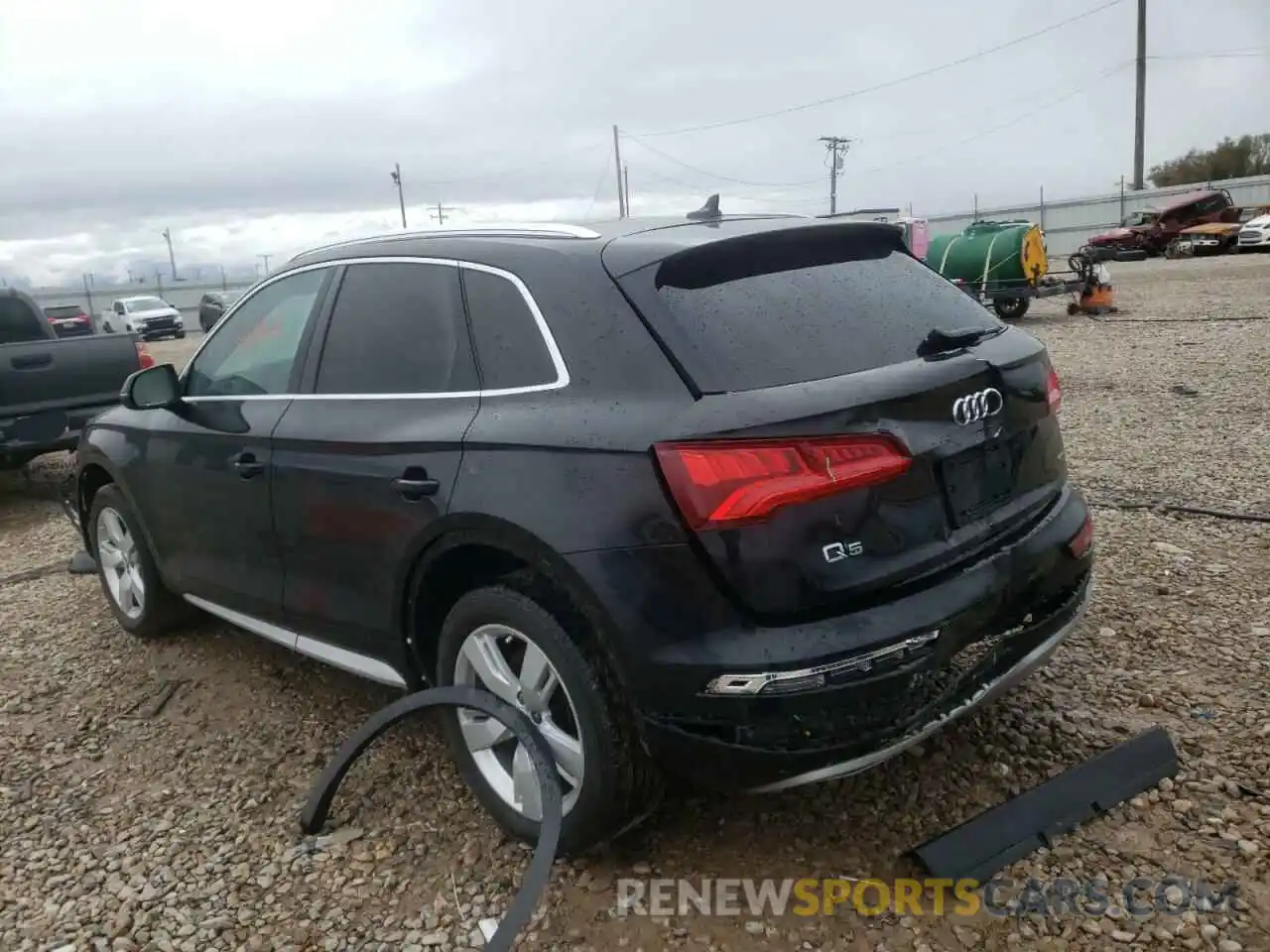 3 Фотография поврежденного автомобиля WA1BNAFYXK2041752 AUDI Q5 2019