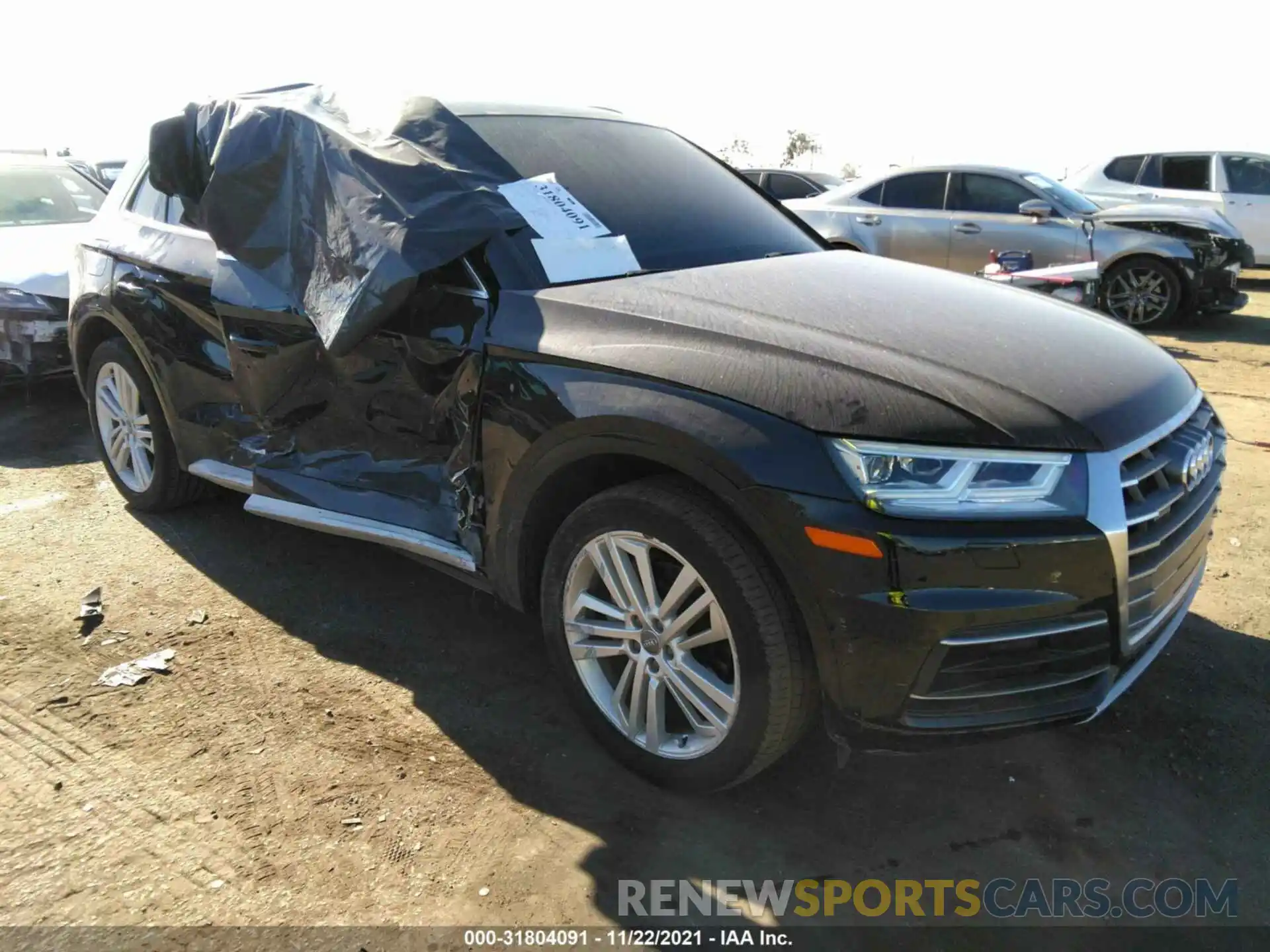 1 Photograph of a damaged car WA1BNAFYXK2046661 AUDI Q5 2019