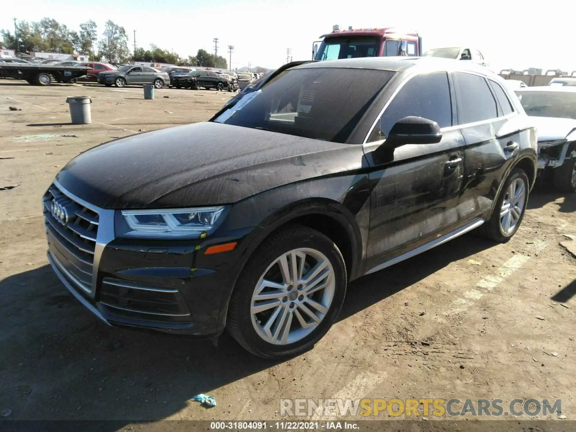 2 Фотография поврежденного автомобиля WA1BNAFYXK2046661 AUDI Q5 2019