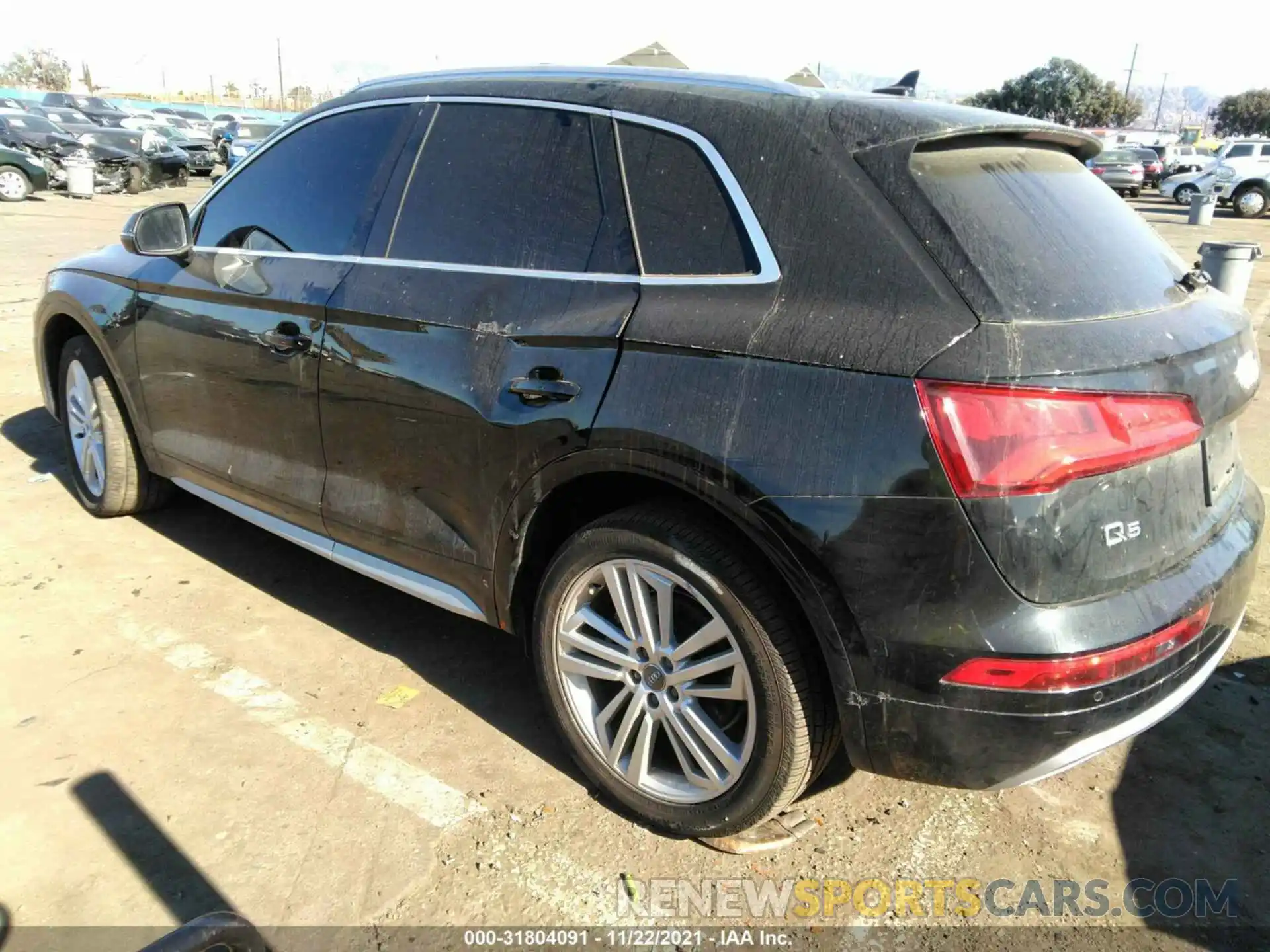 3 Фотография поврежденного автомобиля WA1BNAFYXK2046661 AUDI Q5 2019