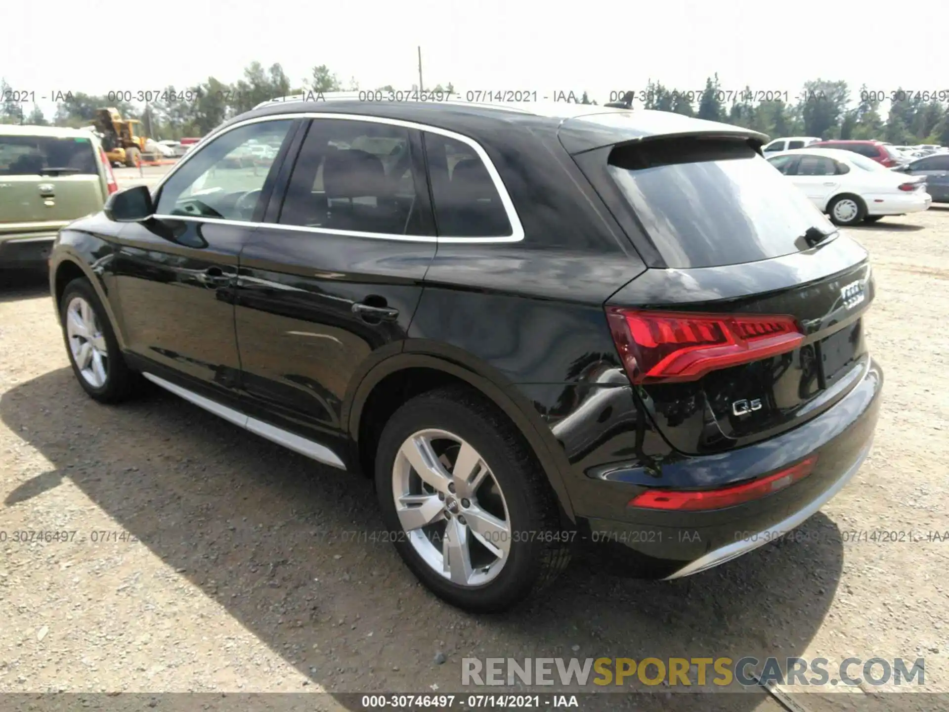 3 Фотография поврежденного автомобиля WA1BNAFYXK2051732 AUDI Q5 2019